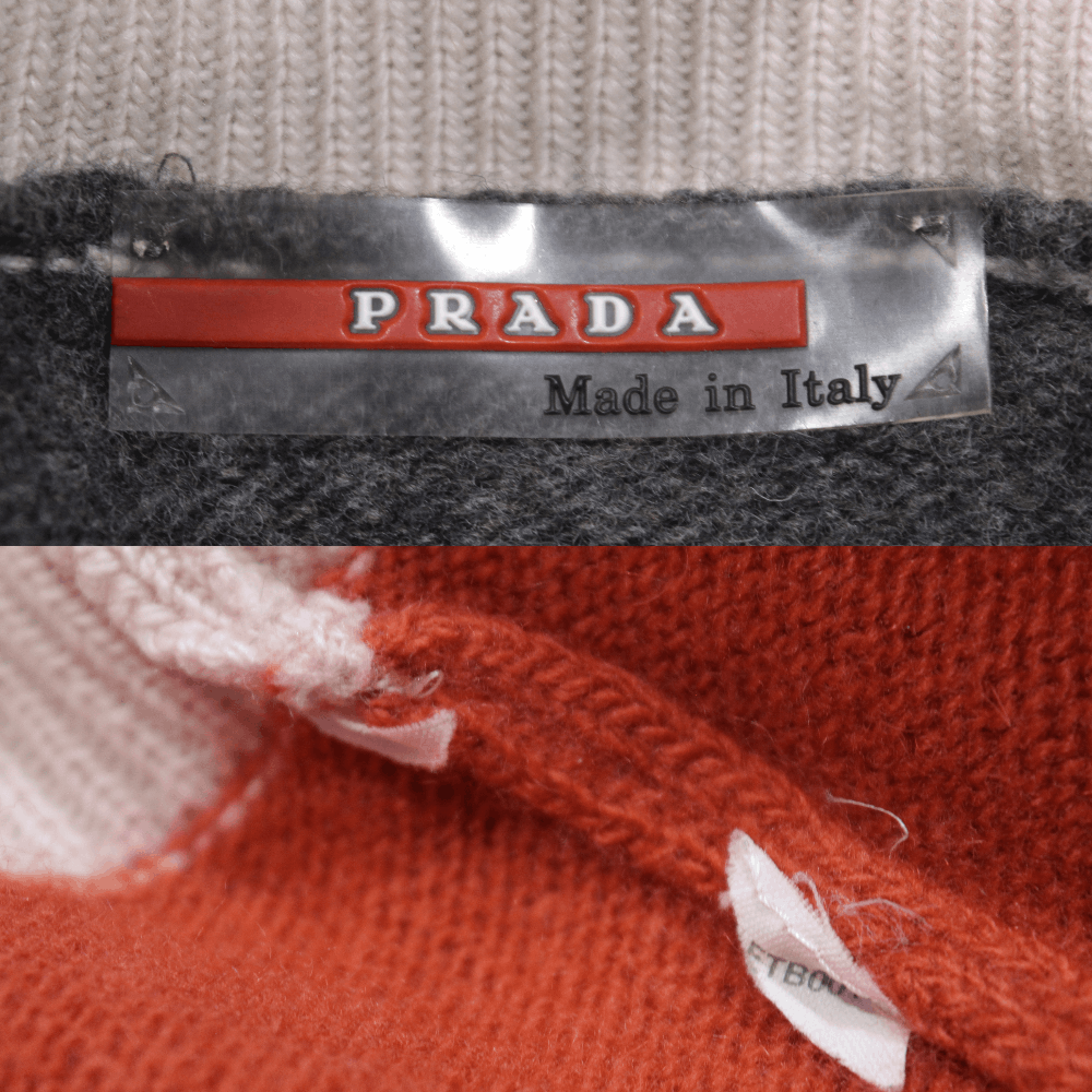 Prada Wool Turtleneck Vintage Size XL / US 12-14 / IT 48-50 - 7 Thumbnail