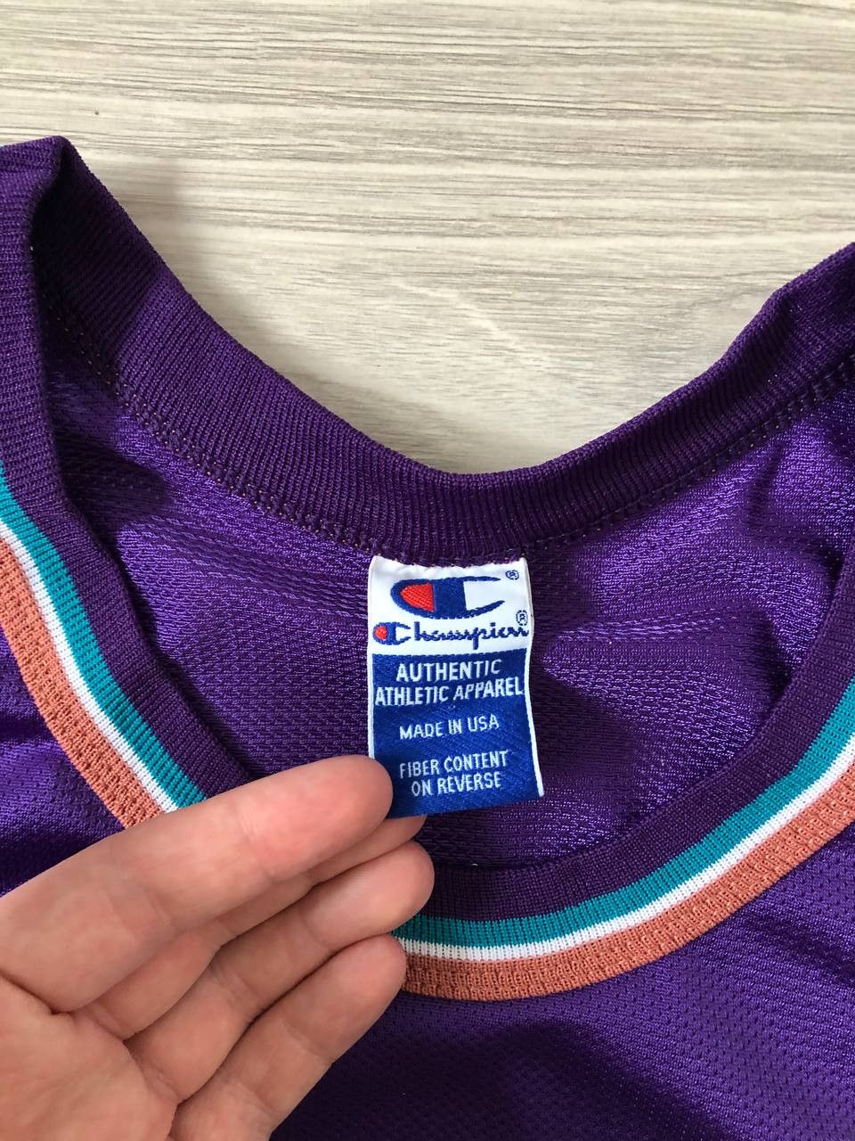 Champion × NBA × Vintage Vintage Champion Utah Jazz Malone NBA Jersey 90s Baseball Size US L / EU 52-54 / 3 - 7 Thumbnail
