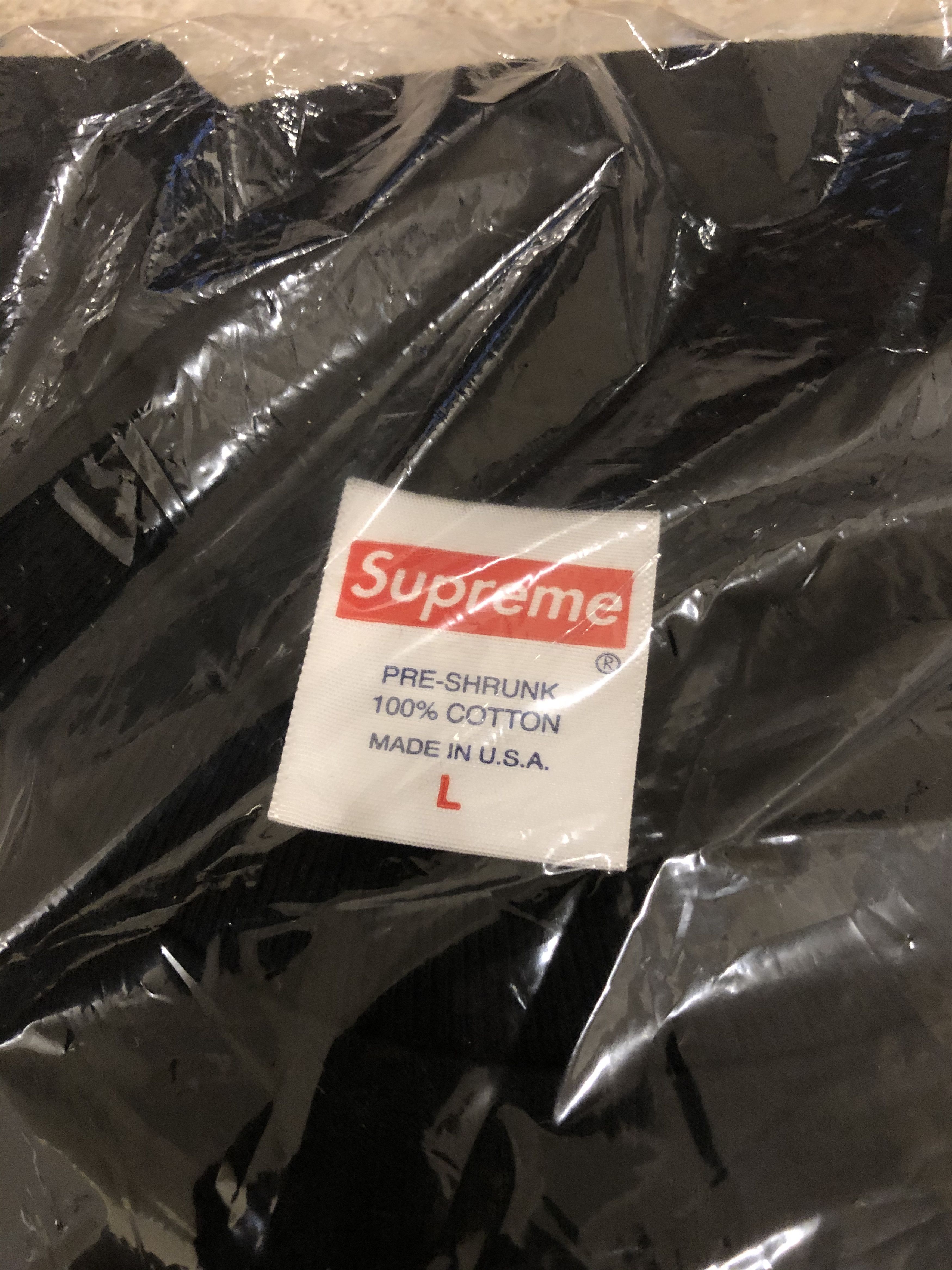 Supreme Supreme FW20 Lovers Tee T-Shirt Black Large Size US L / EU 52-54 / 3 - 3 Thumbnail