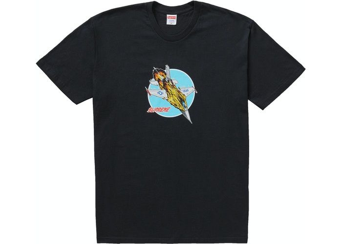 Supreme Supreme FW20 Jet Tee T-Shirt Black Medium Size US M / EU 48-50 / 2 - 5 Thumbnail