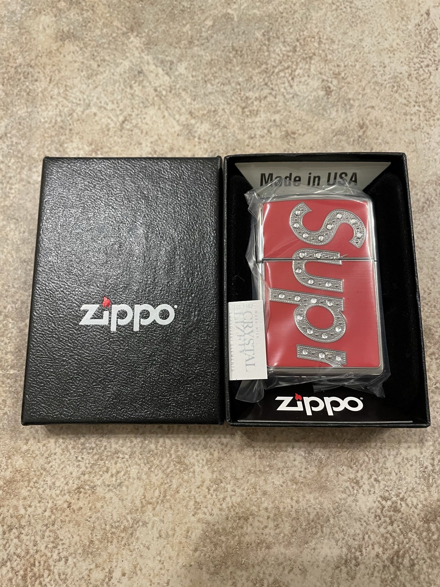 Supreme × Swarovski × Zippo Supreme FW20 Swarovski Zippo
