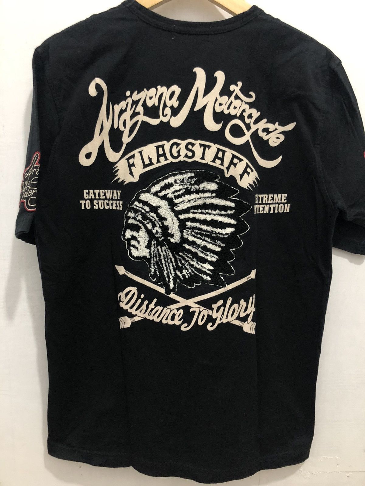 Indian Motorcycle × Japanese Brand × Vintage Flagstaff Arizona Motorcycle tee Size US M / EU 48-50 / 2 - 2 Thumbnail