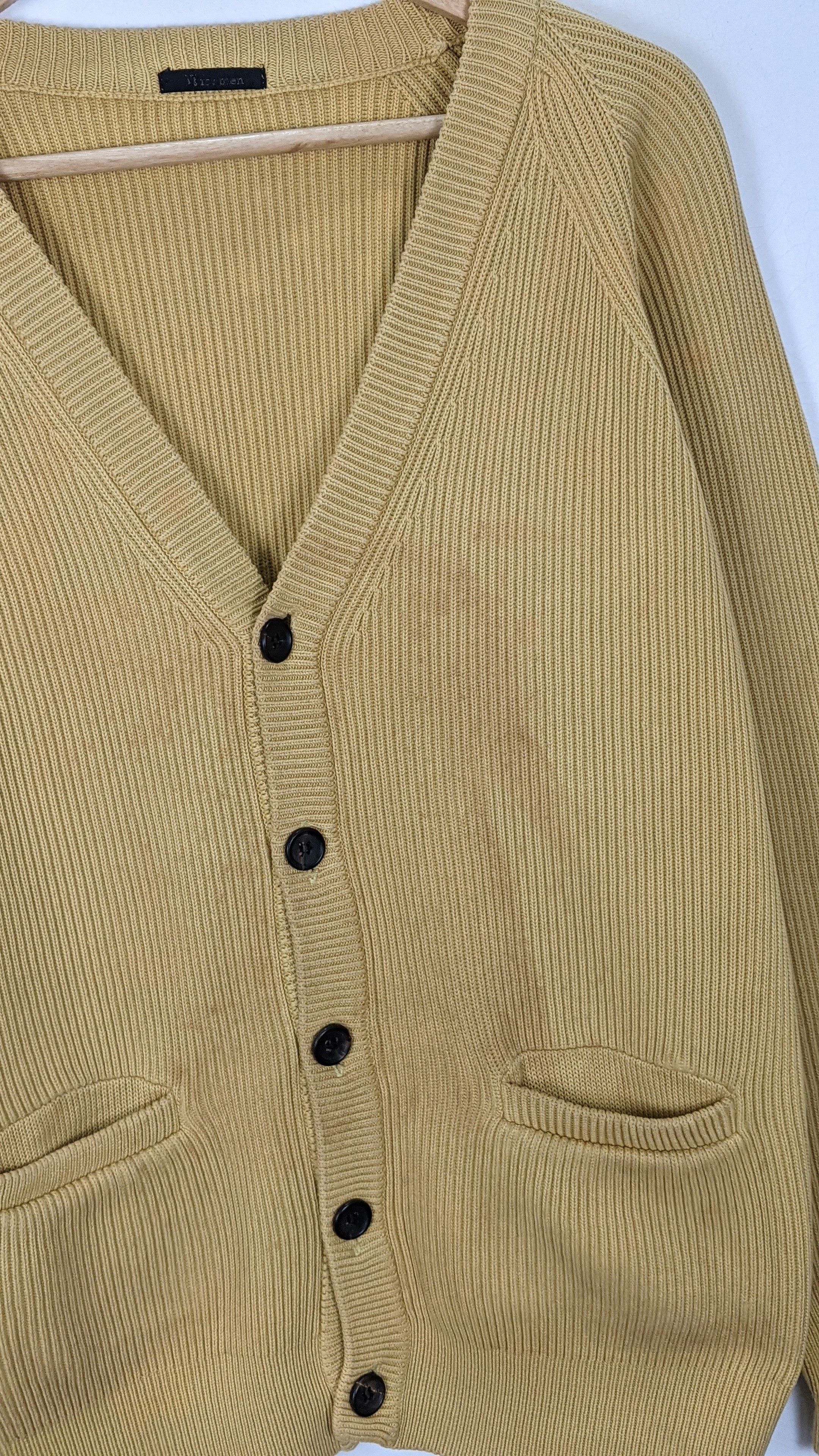 Yohji Yamamoto Yohji Yamamoto Y's for Men Cardigan Sweatshirt Size US L / EU 52-54 / 3 - 4 Thumbnail