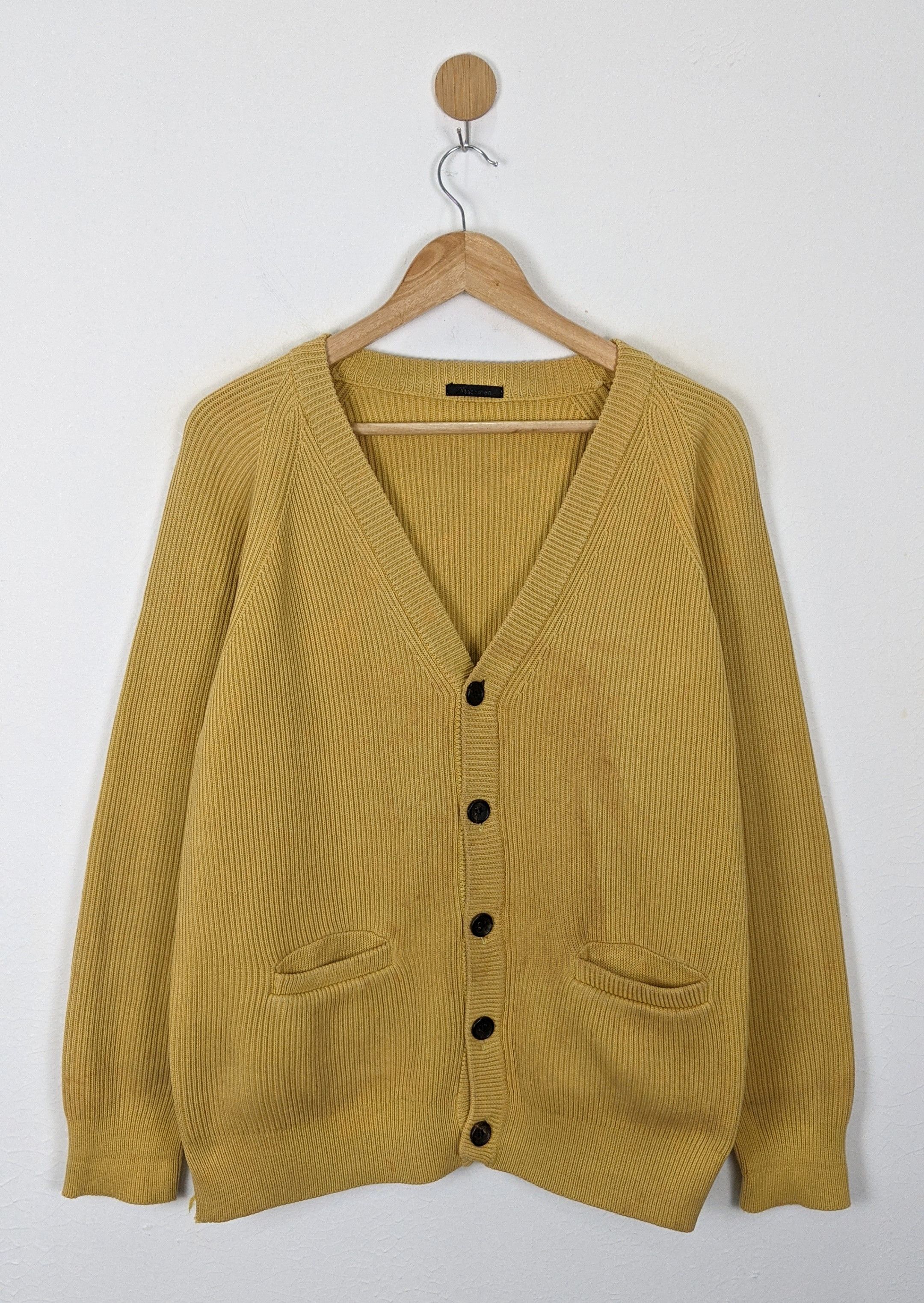 Yohji Yamamoto Yohji Yamamoto Y's for Men Cardigan Sweatshirt Size US L / EU 52-54 / 3 - 1 Thumbnail