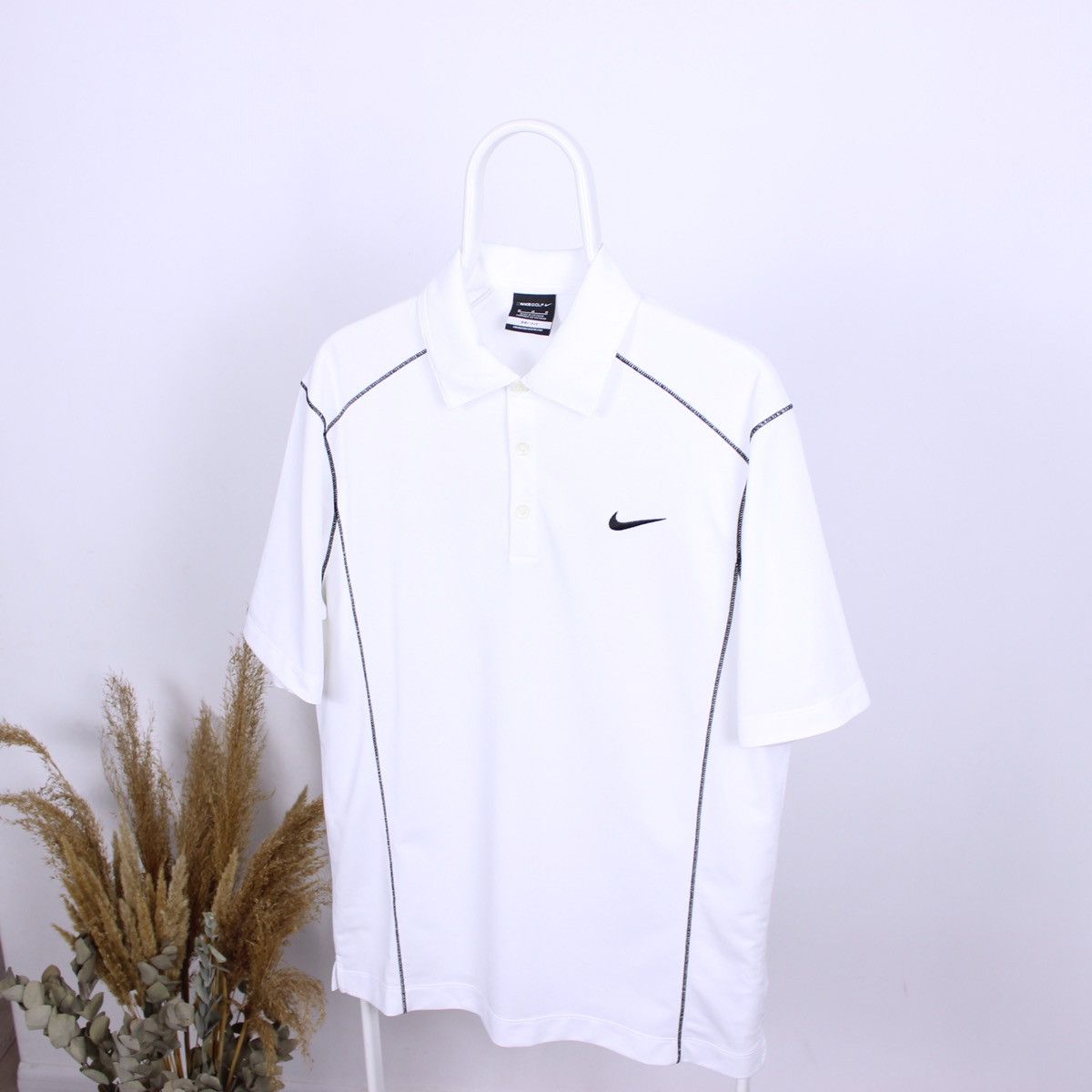 Nike Vintage Nike Short Sleeve Shirt Polo Size US M / EU 48-50 / 2 - 2 Thumbnail