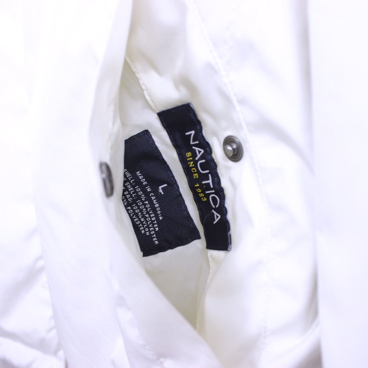 Nautica Vintage Nautica Reversible Fleece Jacket Size US L / EU 52-54 / 3 - 11 Thumbnail