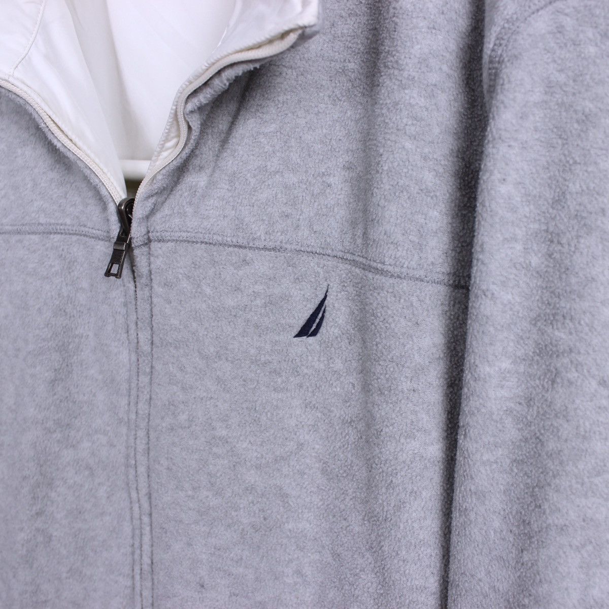 Nautica Vintage Nautica Reversible Fleece Jacket Size US L / EU 52-54 / 3 - 10 Thumbnail