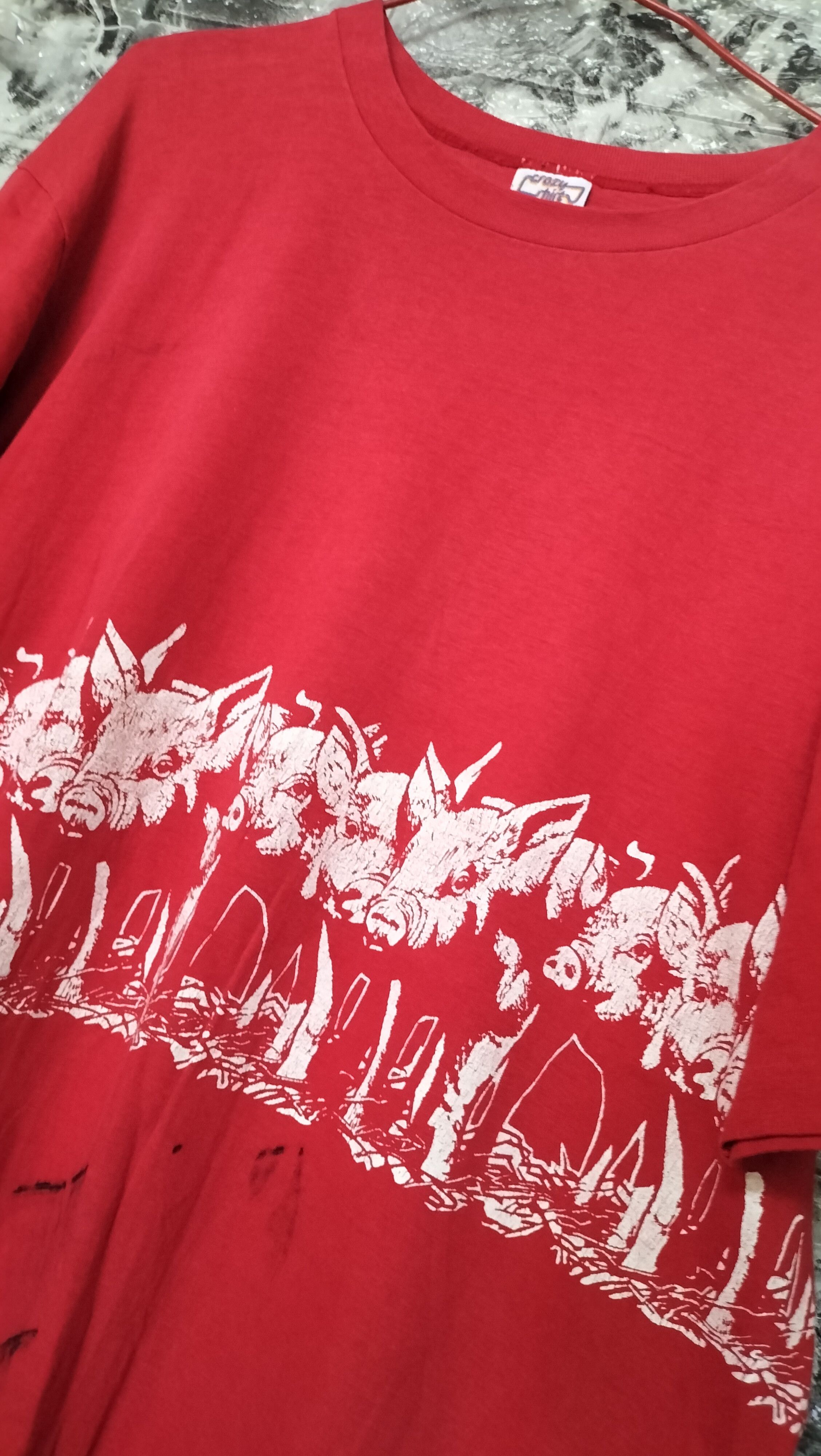 Vintage 80s Hawaii Hoggs Crazy Shirts Combed Cotton Classic Size US L / EU 52-54 / 3 - 5 Thumbnail