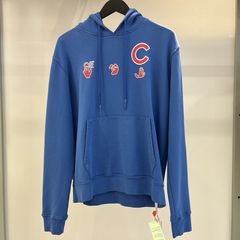 Off White Mlb Hoodie Blue