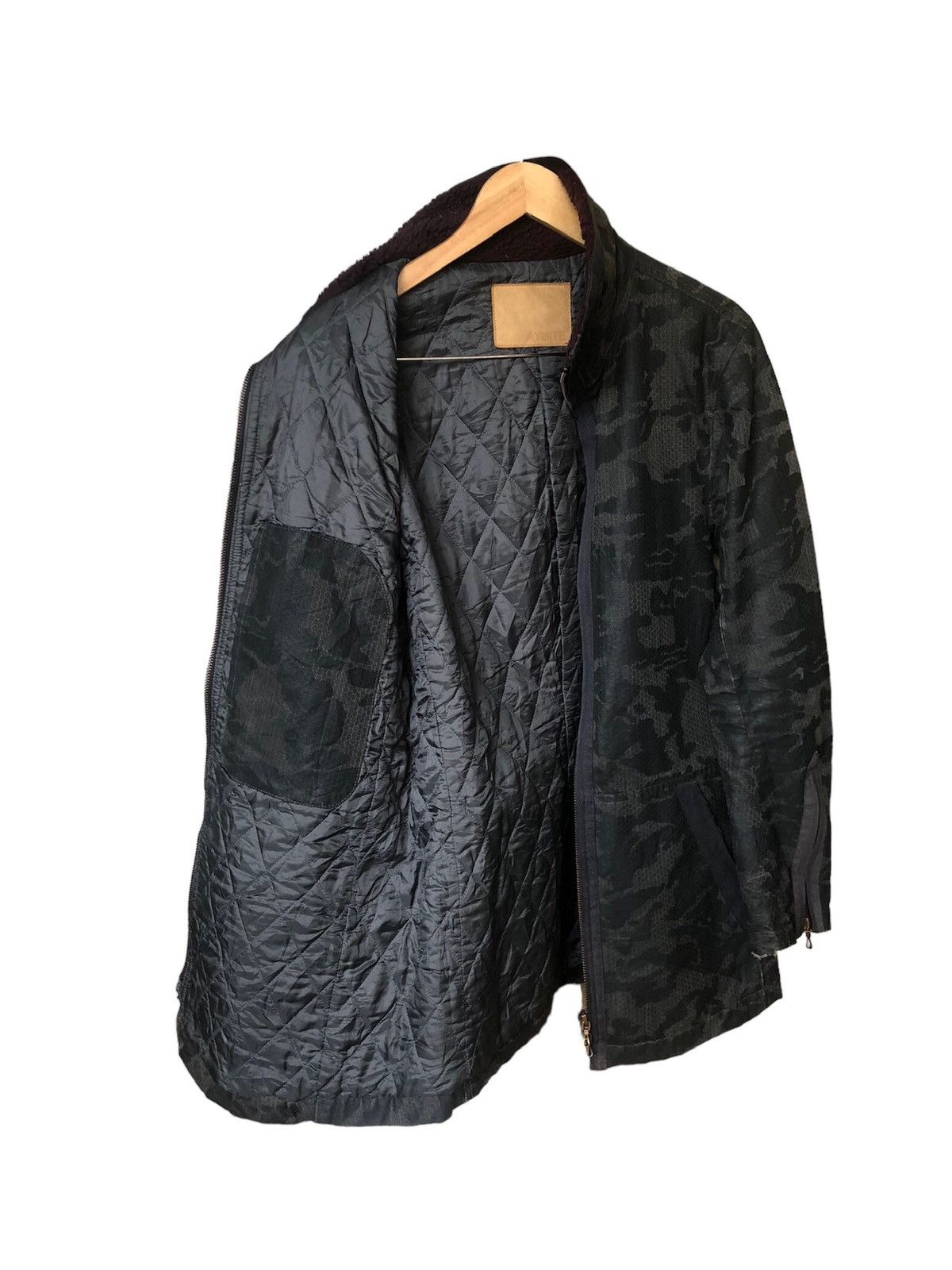 Issey Miyake Vintage Issey Miyake Ayuite Utility Camo Distressed Jackets Size US L / EU 52-54 / 3 - 3 Thumbnail