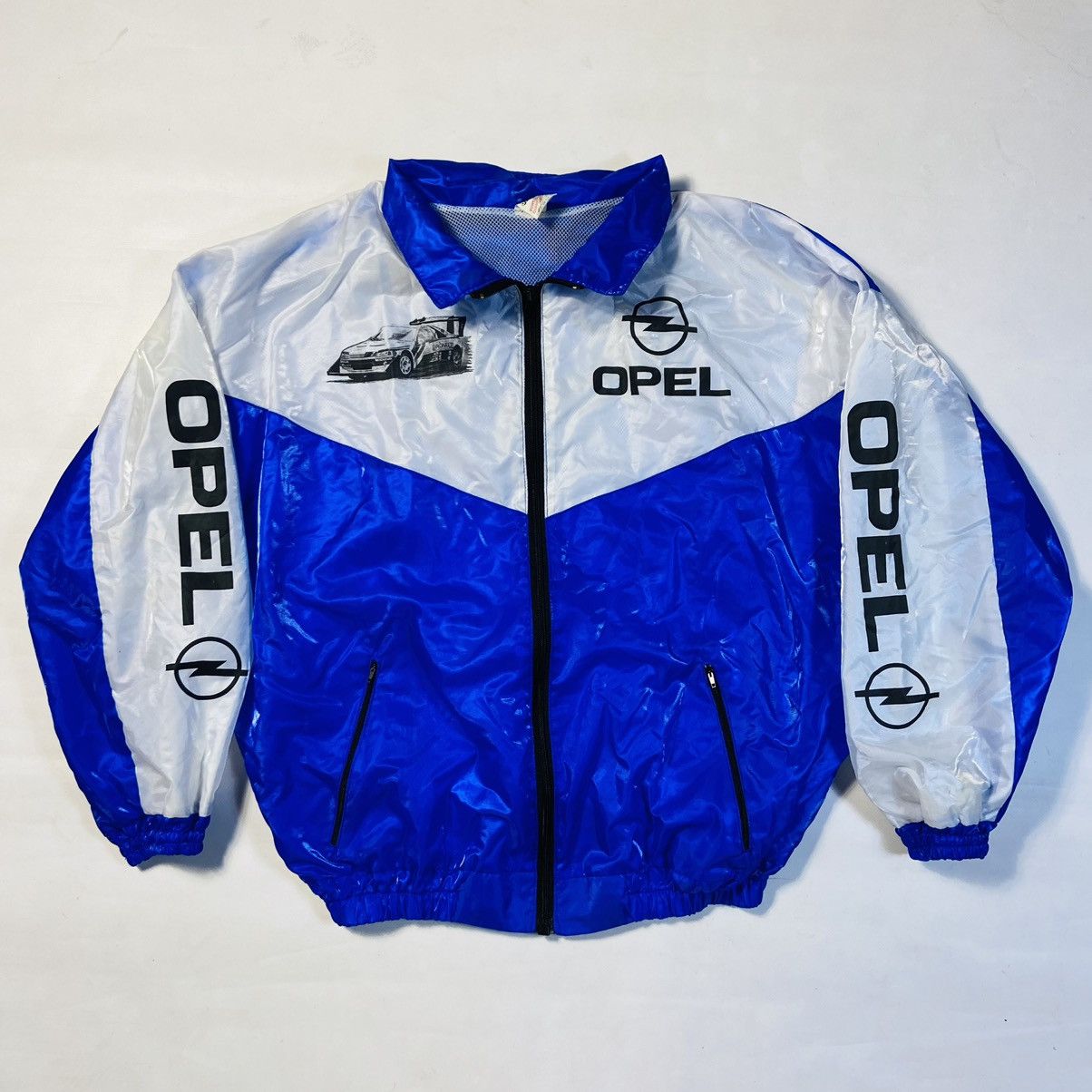 Vintage 1980s OPEL RACING ARCHIVE VINTAGE RARE TRACK JACKET - № 2143 Size US XL / EU 56 / 4 - 2 Thumbnail