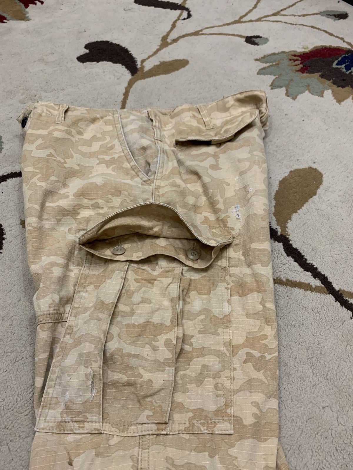Japanese Brand DISTRESSED GLADIATOR ARMOR CAMOUFLAGE CARGO PANTS FOR WORK Size US 34 / EU 50 - 10 Thumbnail