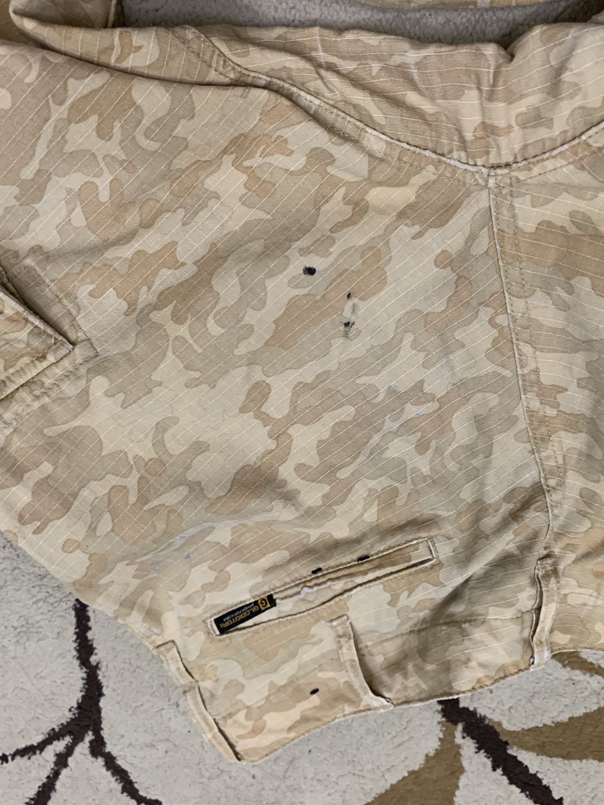 Japanese Brand DISTRESSED GLADIATOR ARMOR CAMOUFLAGE CARGO PANTS FOR WORK Size US 34 / EU 50 - 6 Thumbnail