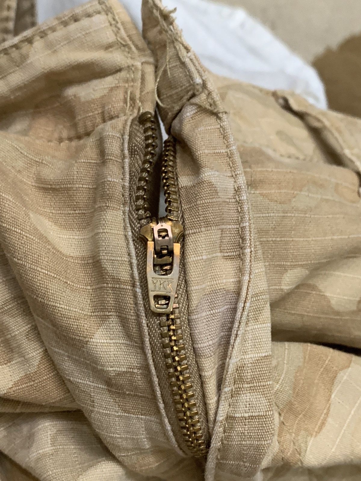 Japanese Brand DISTRESSED GLADIATOR ARMOR CAMOUFLAGE CARGO PANTS FOR WORK Size US 34 / EU 50 - 15 Thumbnail