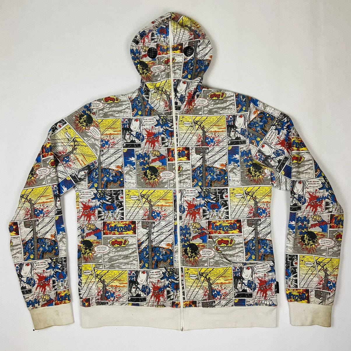 Japanese Brand 💊ARCHIVE🍄 LIVING DEAD SOULS COMICS EMO HOODIE Size US L / EU 52-54 / 3 - 1 Thumbnail
