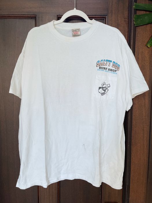 Vintage Vintage 90s Salty Dog Surf Shop Shirt Daytona Beach Florida
