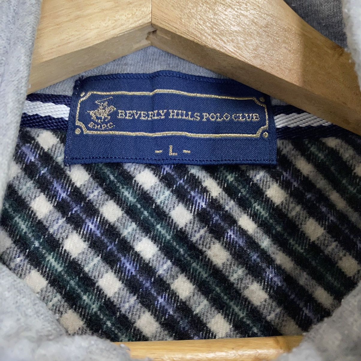 Beverly Hills Polo Club × Vintage 90s Beverly Hills Polo Club Small Logo Zipper Sweater Size M Size US M / EU 48-50 / 2 - 8 Thumbnail
