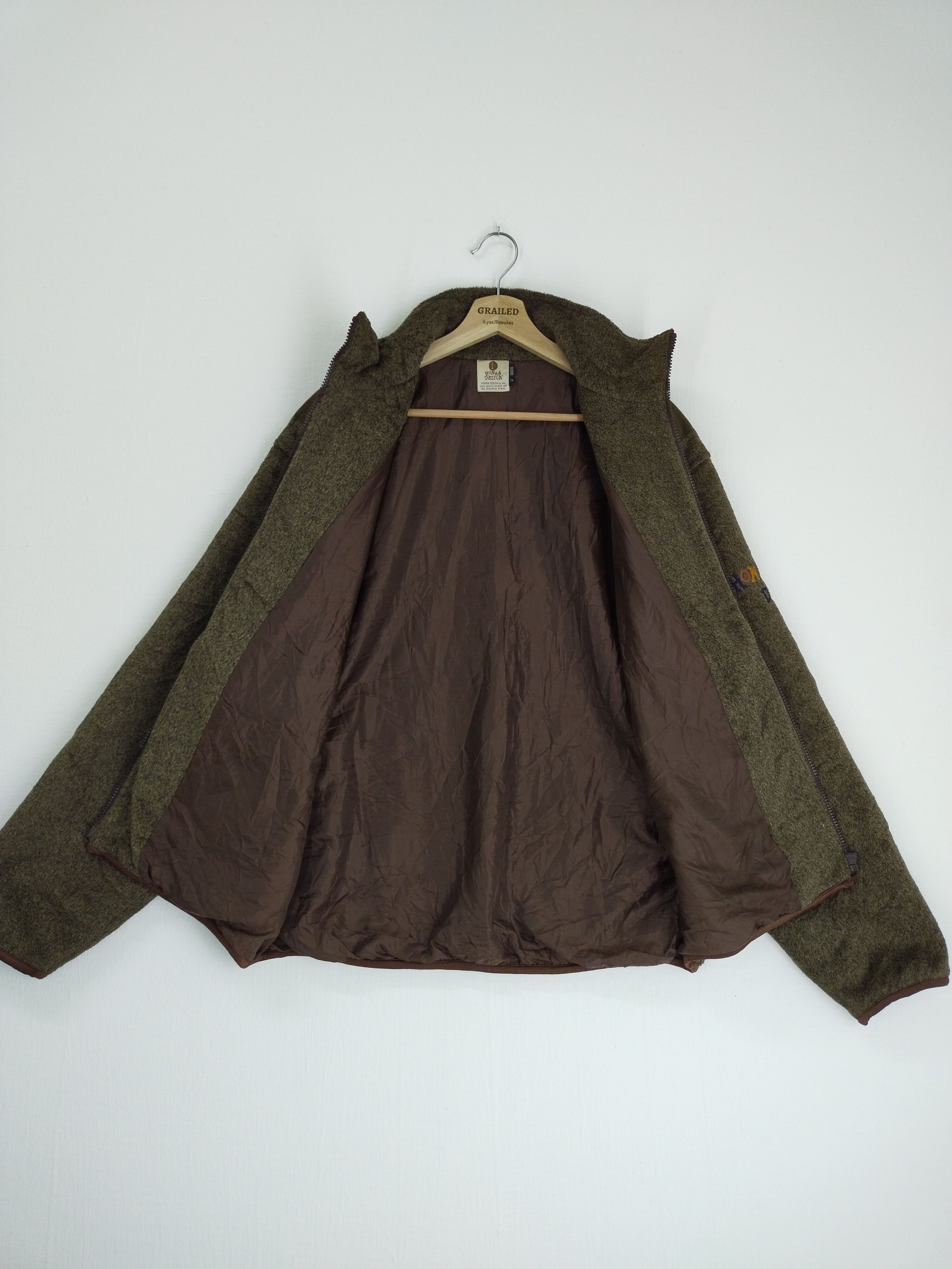 Japanese Brand × Vintage VINTAGE HONMA DESIGN FLEECE JACKET Size US L / EU 52-54 / 3 - 10 Thumbnail