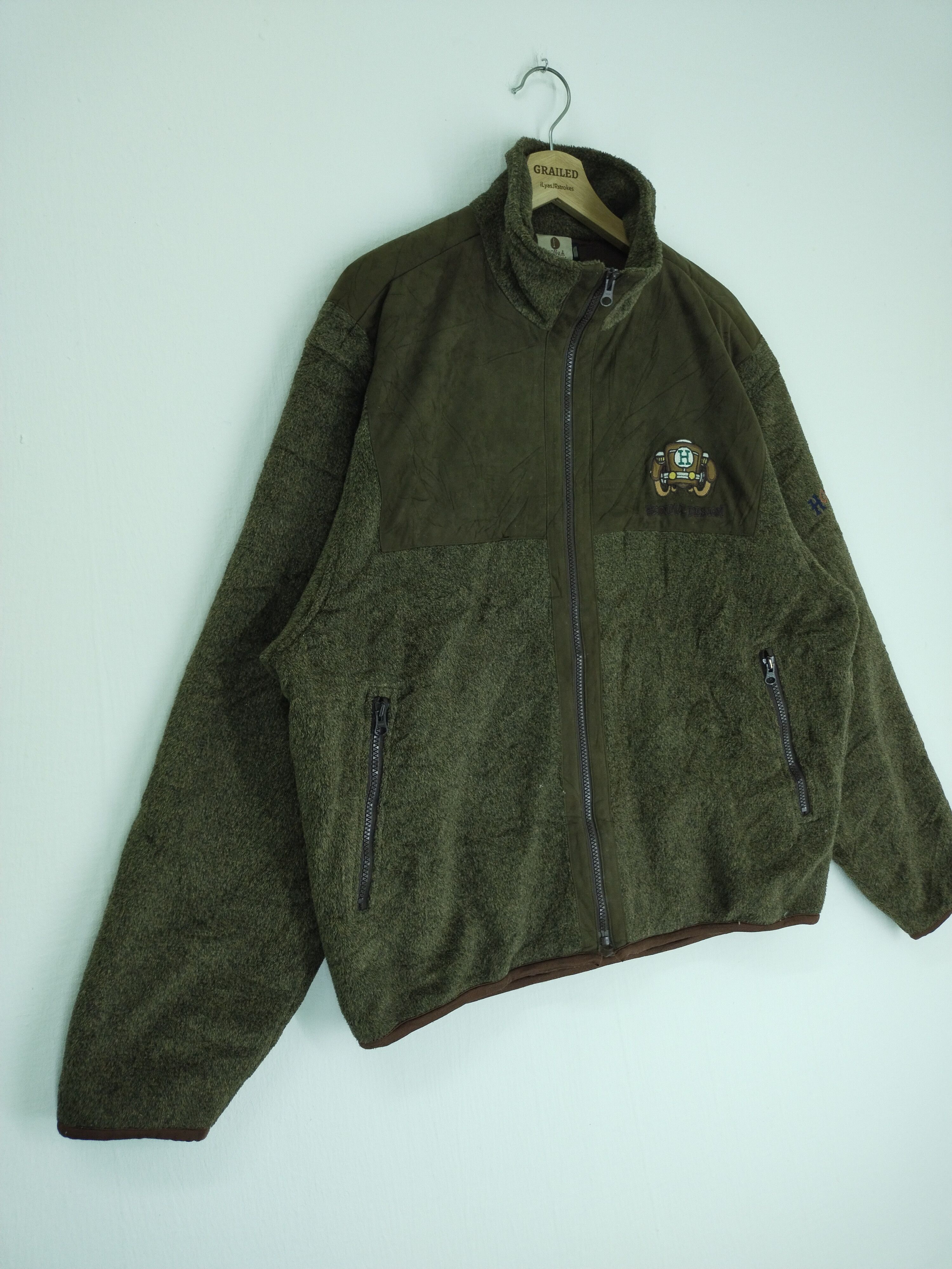 Japanese Brand × Vintage VINTAGE HONMA DESIGN FLEECE JACKET Size US L / EU 52-54 / 3 - 2 Thumbnail
