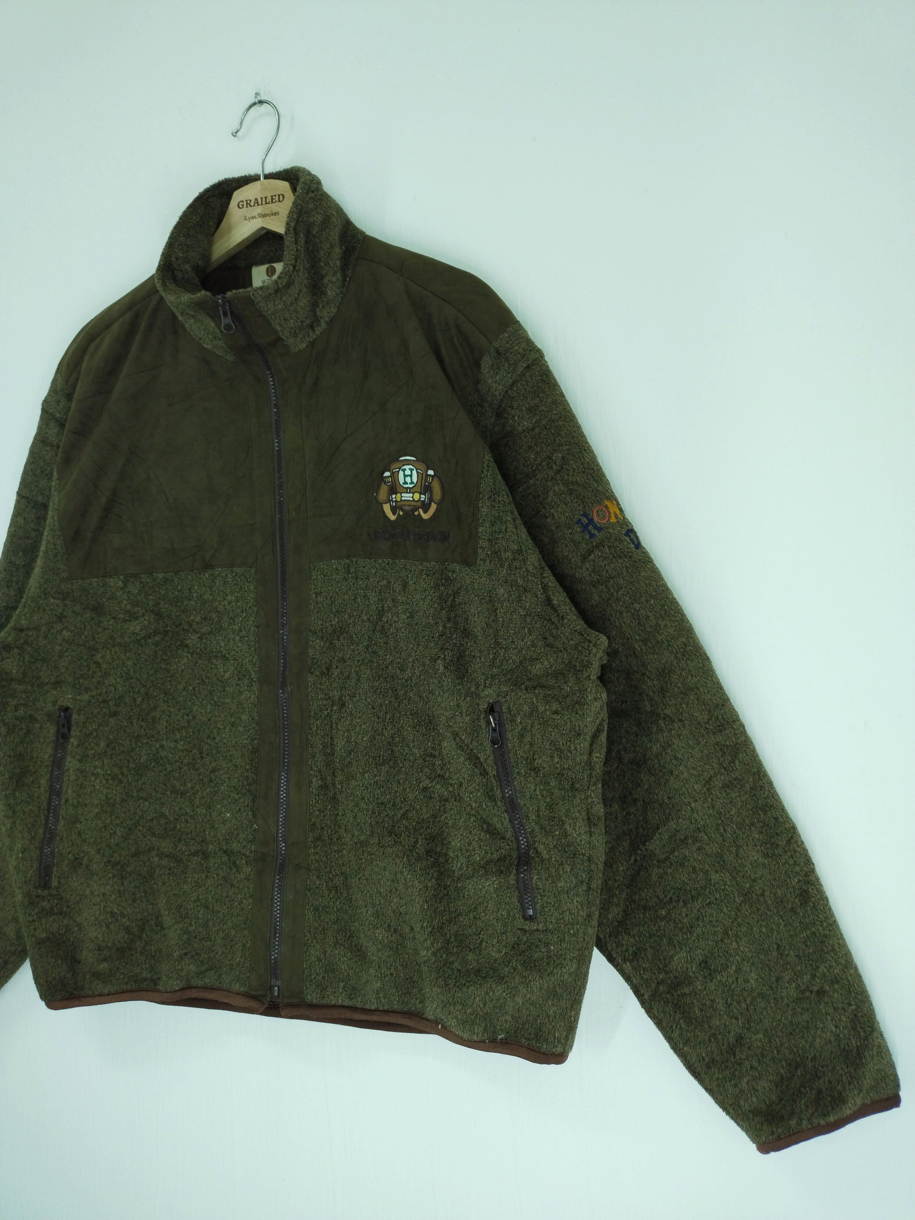 Japanese Brand × Vintage VINTAGE HONMA DESIGN FLEECE JACKET Size US L / EU 52-54 / 3 - 3 Thumbnail