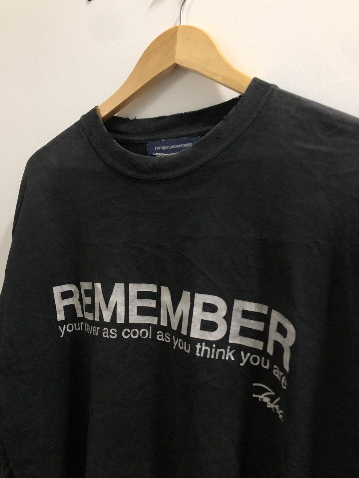 Futura × Vintage Vintage Futura Laboratories Remember Rare FL Size US XL / EU 56 / 4 - 4 Thumbnail