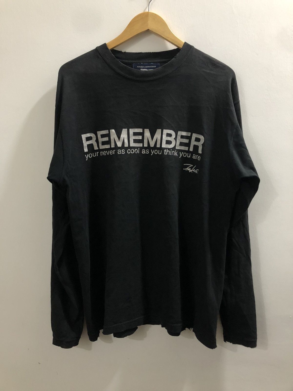 Futura × Vintage Vintage Futura Laboratories Remember Rare FL Size US XL / EU 56 / 4 - 3 Thumbnail