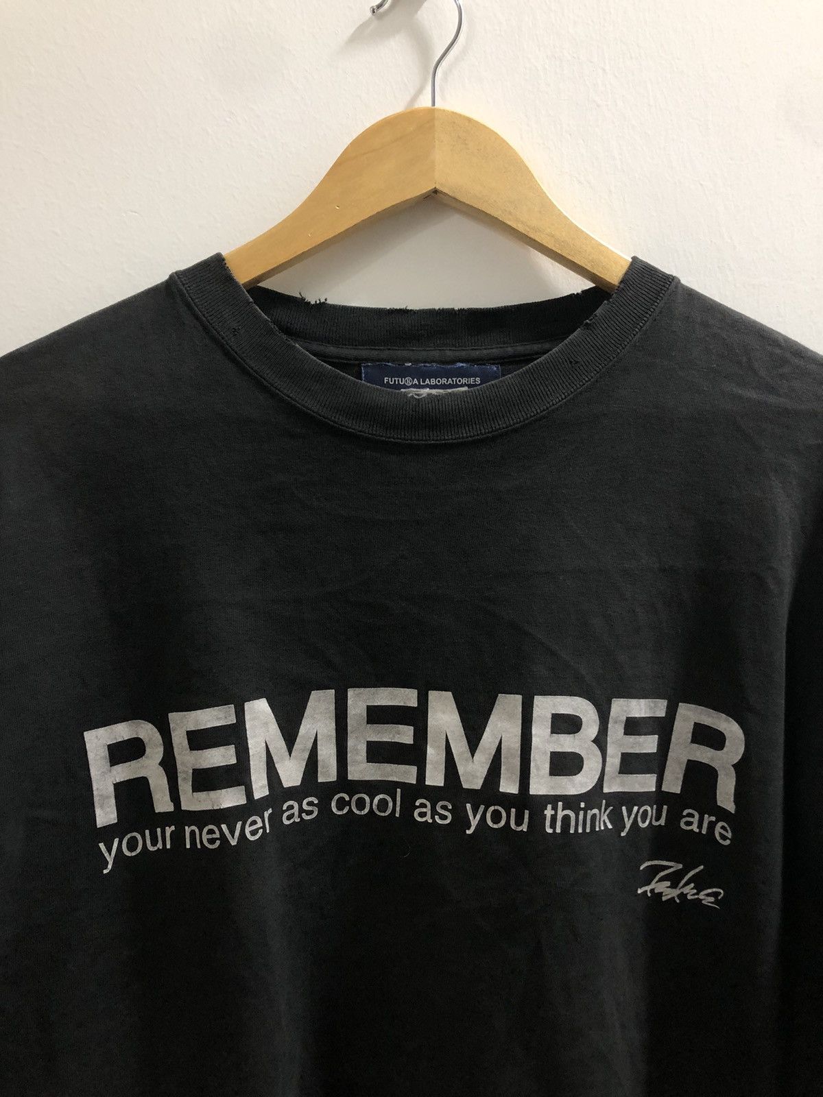 Futura × Vintage Vintage Futura Laboratories Remember Rare FL Size US XL / EU 56 / 4 - 1 Thumbnail