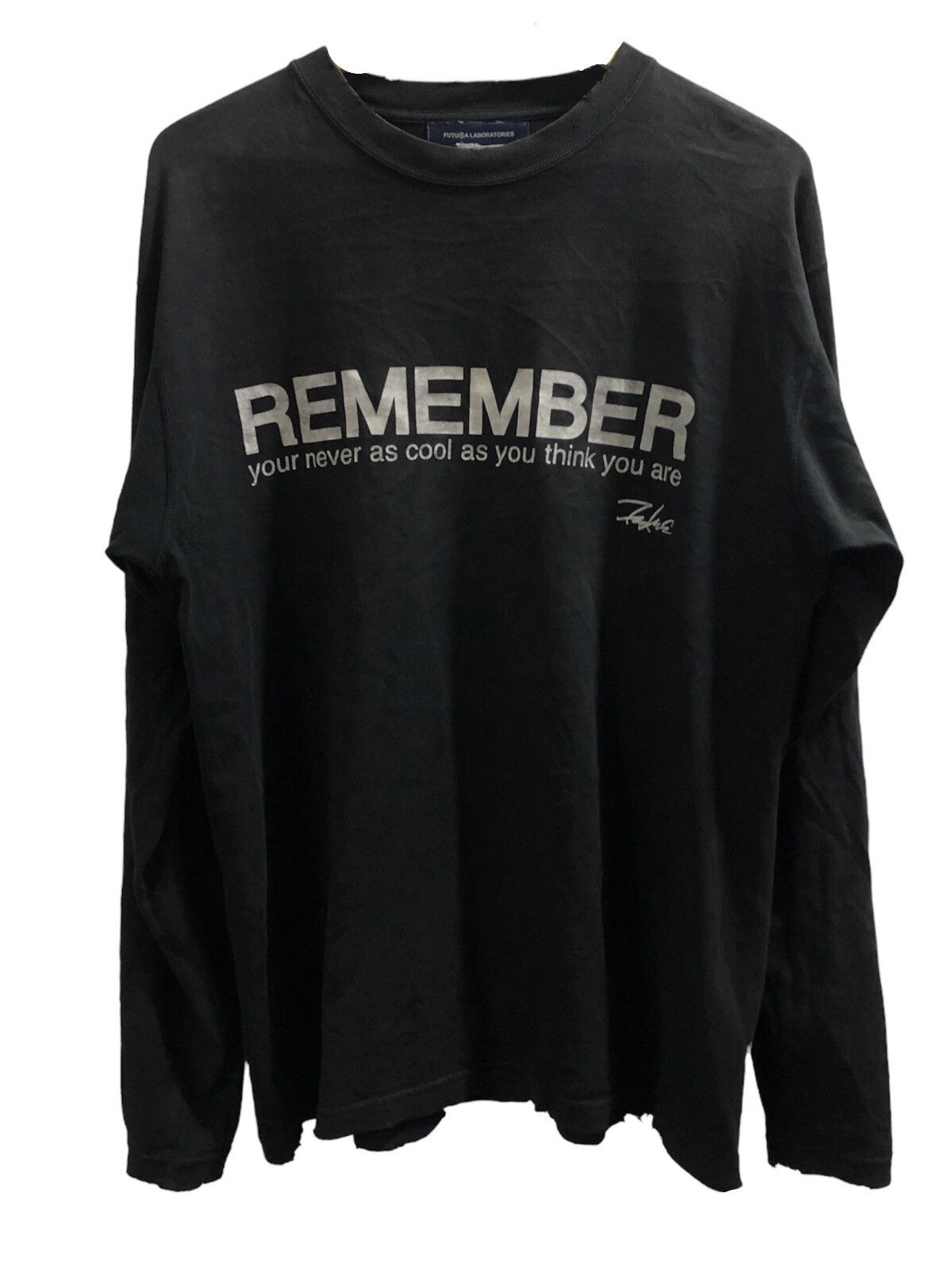 Futura × Vintage Vintage Futura Laboratories Remember Rare FL Size US XL / EU 56 / 4 - 2 Thumbnail