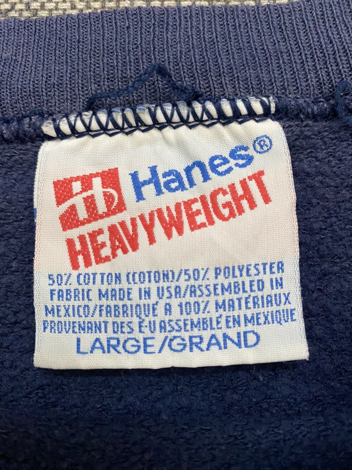 Hanes × Vintage Vintage 80s Hayama Marina Yatch Club Faded Sweatshirt Size US L / EU 52-54 / 3 - 4 Thumbnail