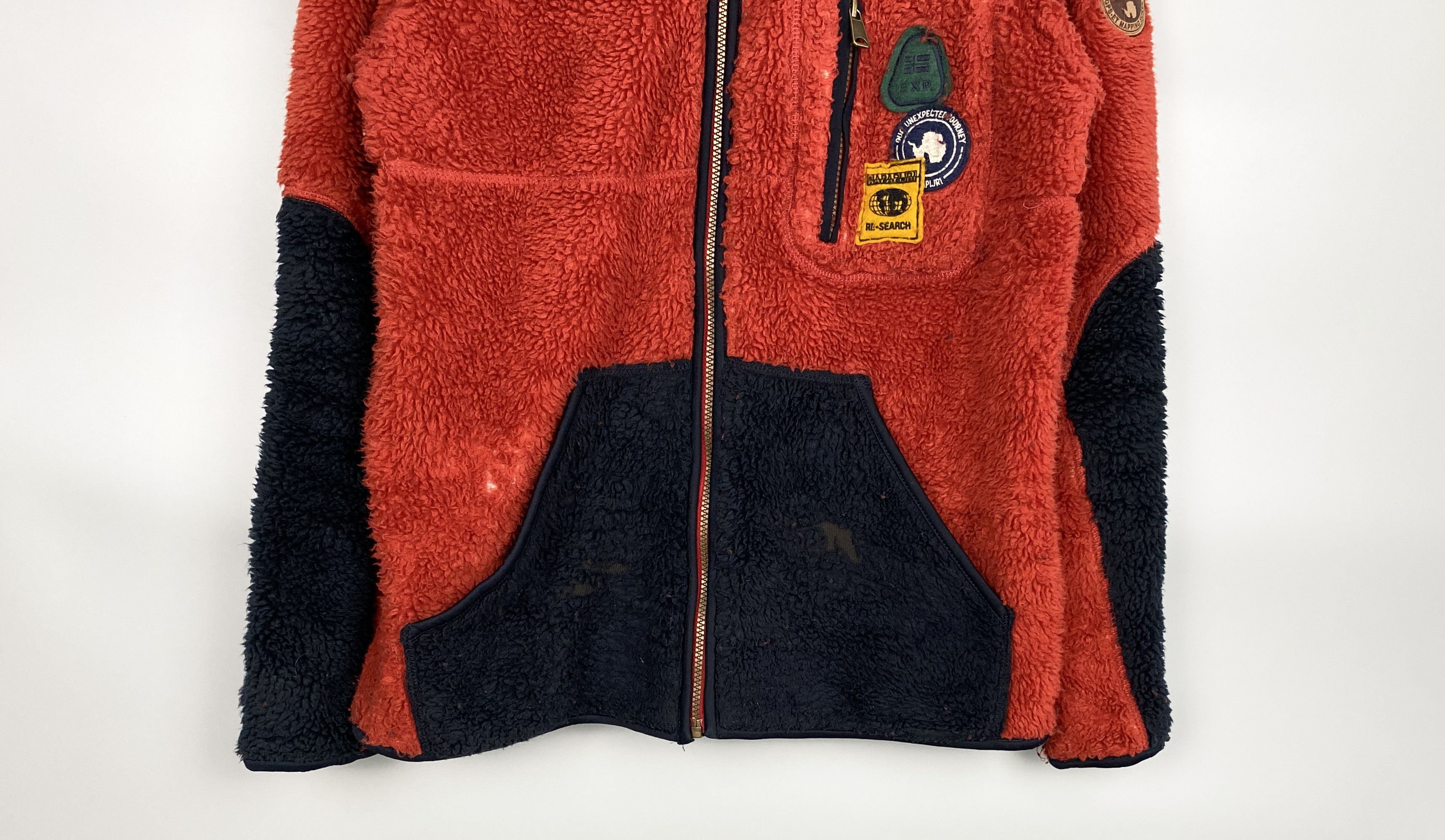 Napapijri Napapijri Full Zip Fleece Hoodie Size US XL / EU 56 / 4 - 3 Thumbnail