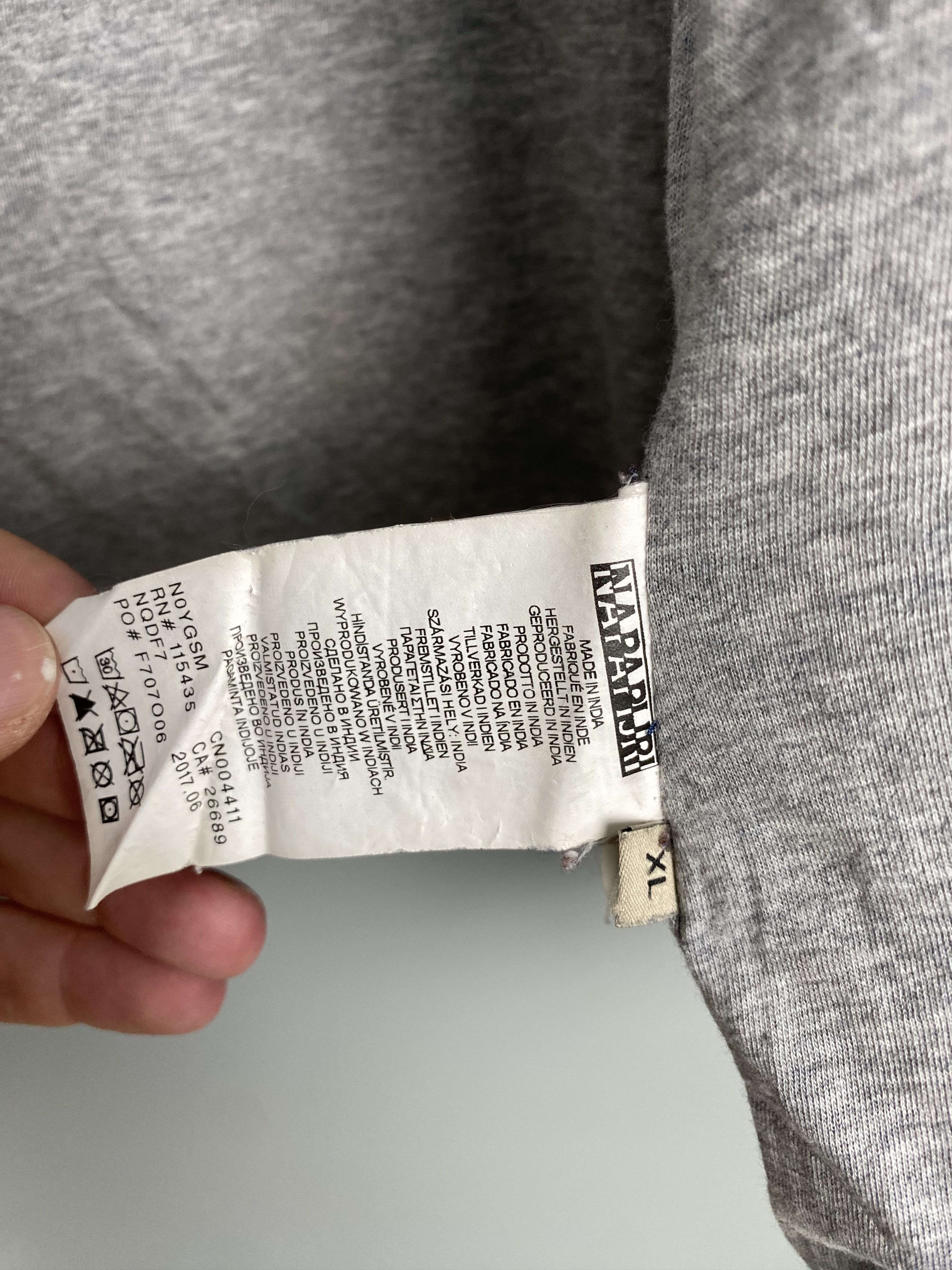 Napapijri Napapijri Full Zip Fleece Hoodie Size US XL / EU 56 / 4 - 9 Thumbnail