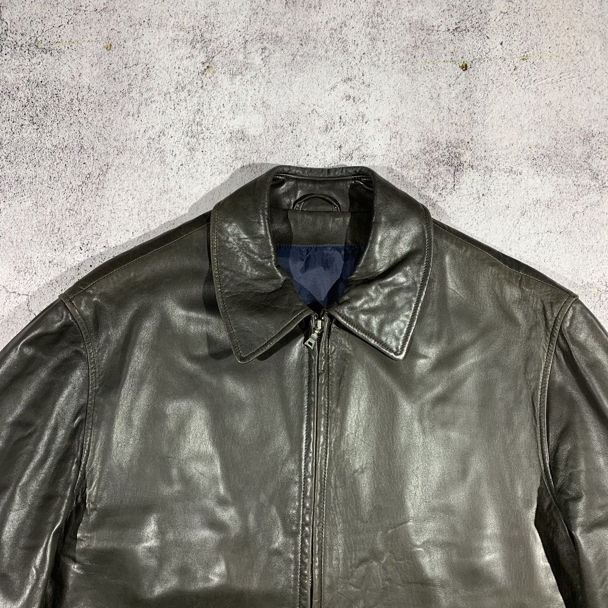 Hugo Boss Vintage Hugo Boss Leather Jacket Size US M / EU 48-50 / 2 - 3 Thumbnail