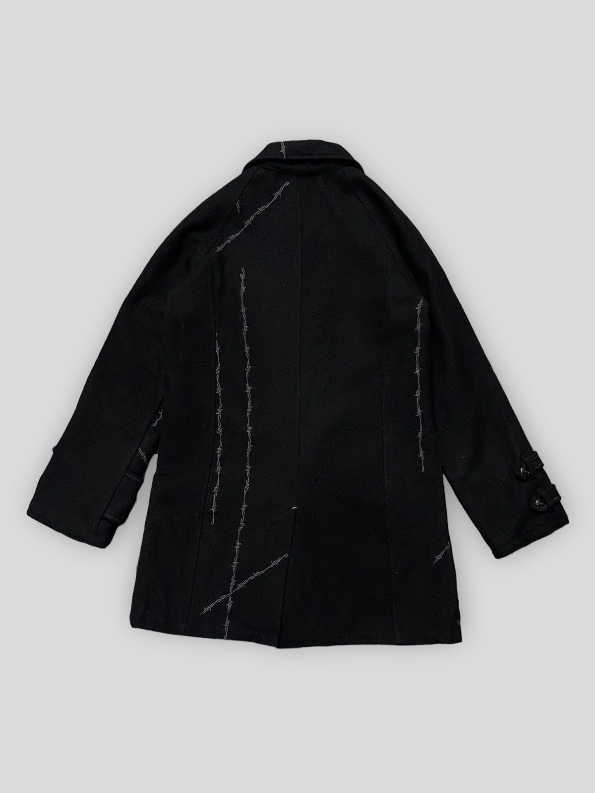 Japanese Brand × Seditionaries × Vintage Vintage H. Anarchyism For Plus Bondage Quilted Wool Jacket Size US S / EU 44-46 / 1 - 11 Thumbnail
