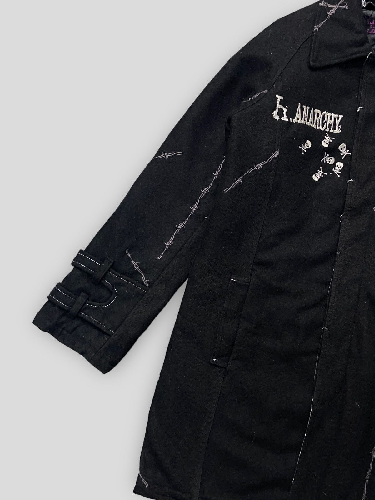 Japanese Brand × Seditionaries × Vintage Vintage H. Anarchyism For Plus Bondage Quilted Wool Jacket Size US S / EU 44-46 / 1 - 3 Thumbnail