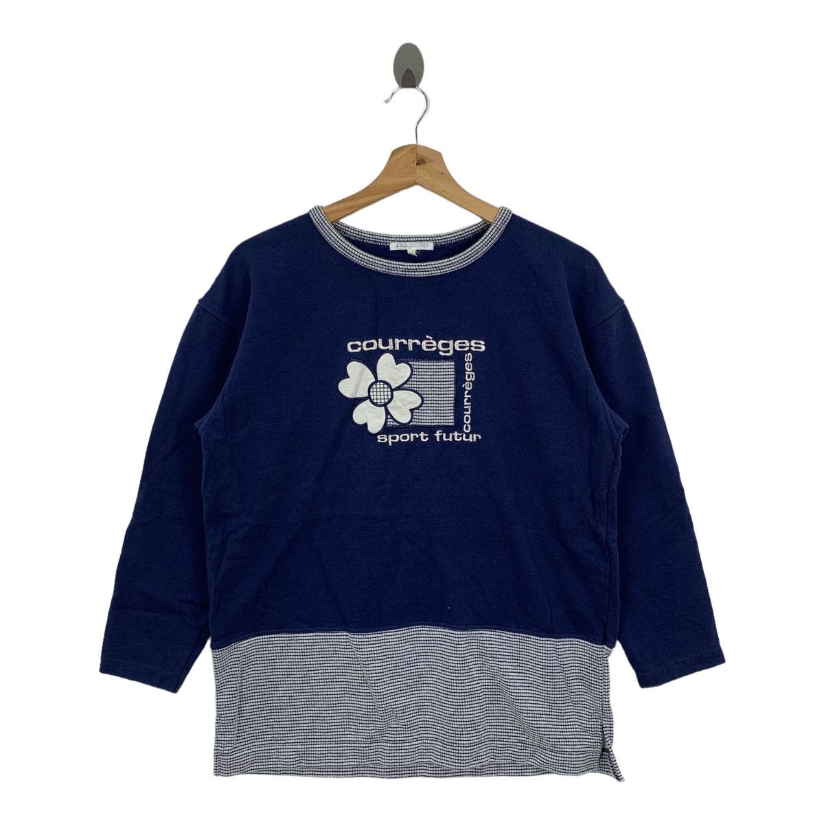 Vintage Courreges Sport Futur Pullover Sweater Jumpers