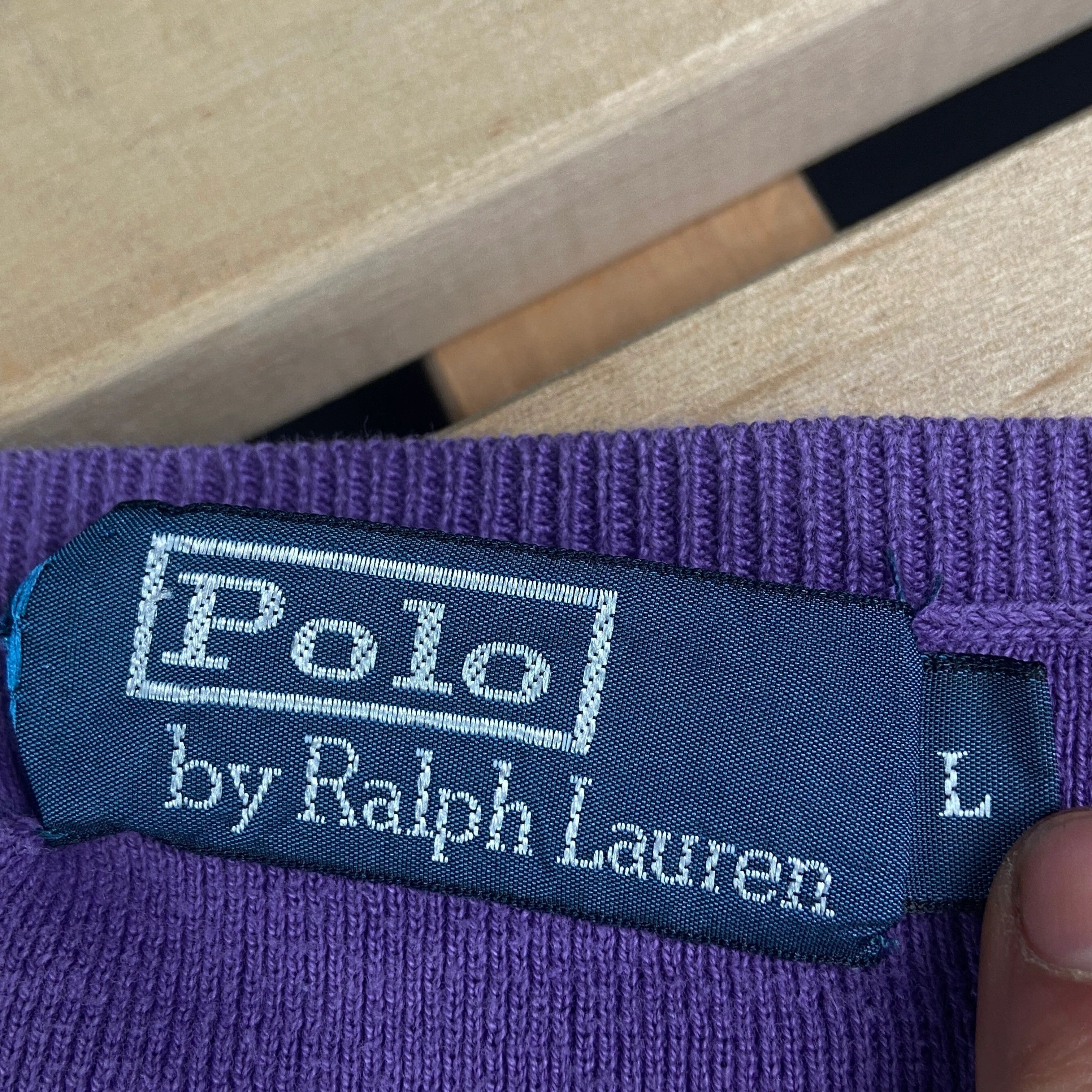 Polo Ralph Lauren × Ralph Lauren × Vintage Mens Jumper Polo Ralph Lauren Vintage Size L Size US L / EU 52-54 / 3 - 4 Thumbnail