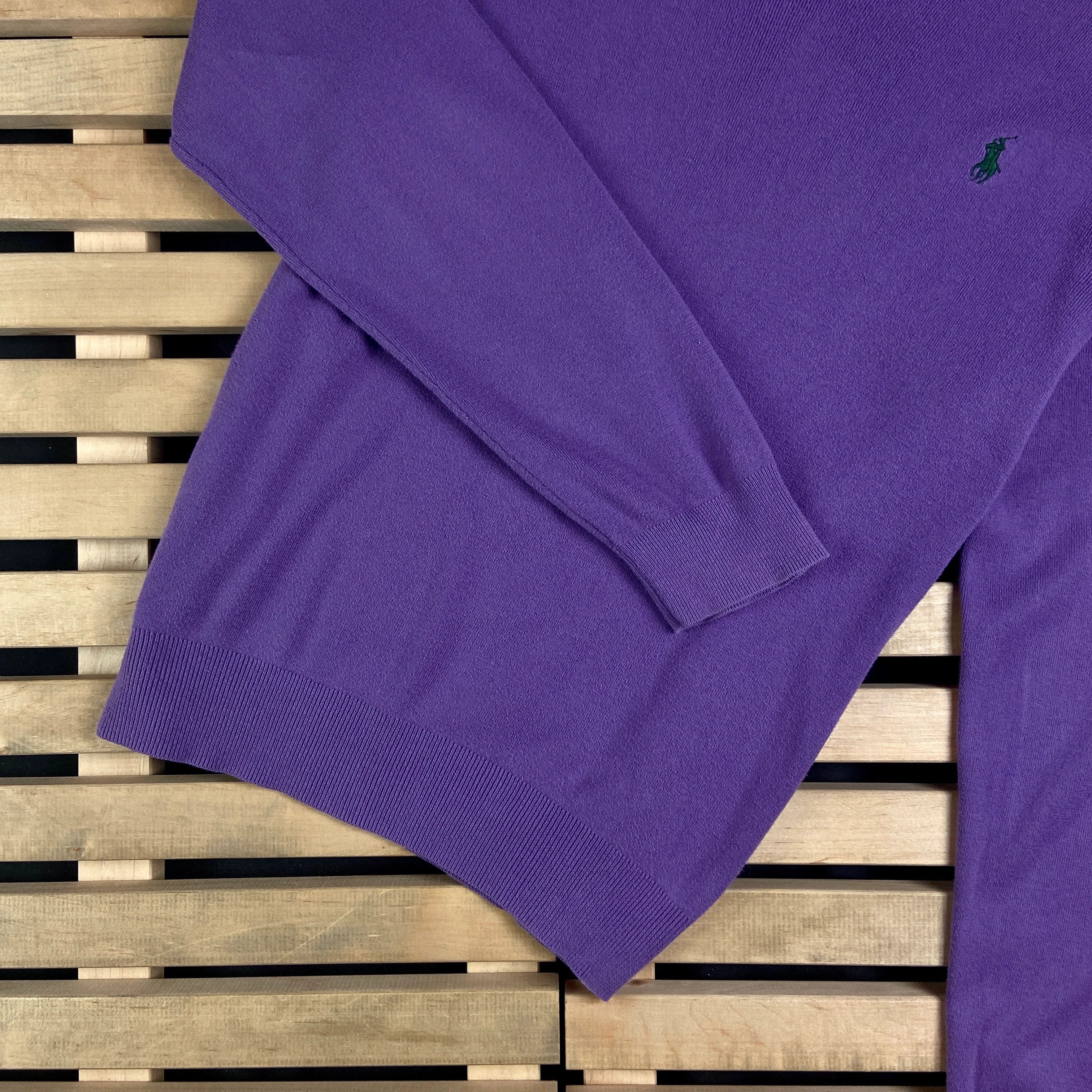 Polo Ralph Lauren × Ralph Lauren × Vintage Mens Jumper Polo Ralph Lauren Vintage Size L Size US L / EU 52-54 / 3 - 3 Thumbnail