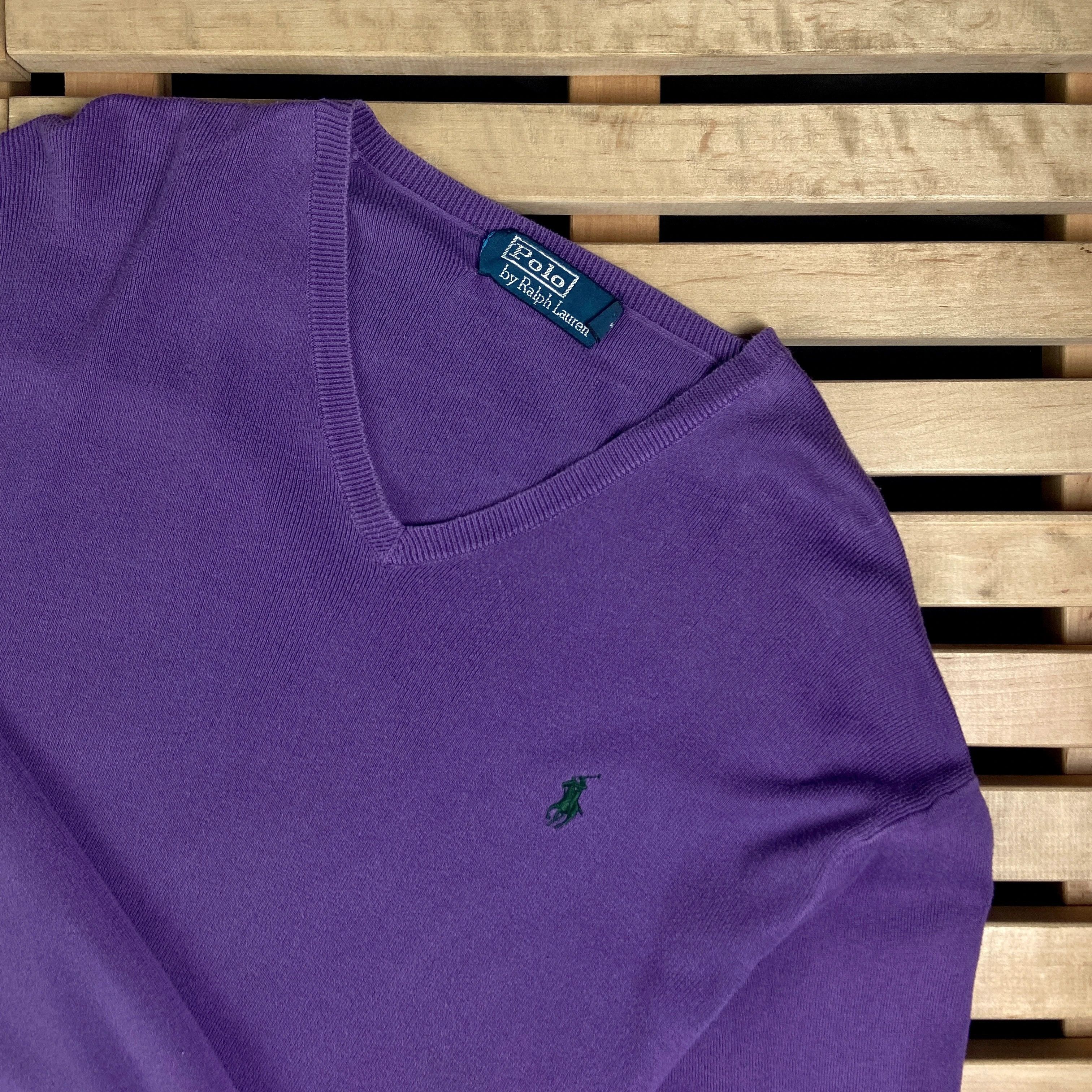 Polo Ralph Lauren × Ralph Lauren × Vintage Mens Jumper Polo Ralph Lauren Vintage Size L Size US L / EU 52-54 / 3 - 2 Thumbnail