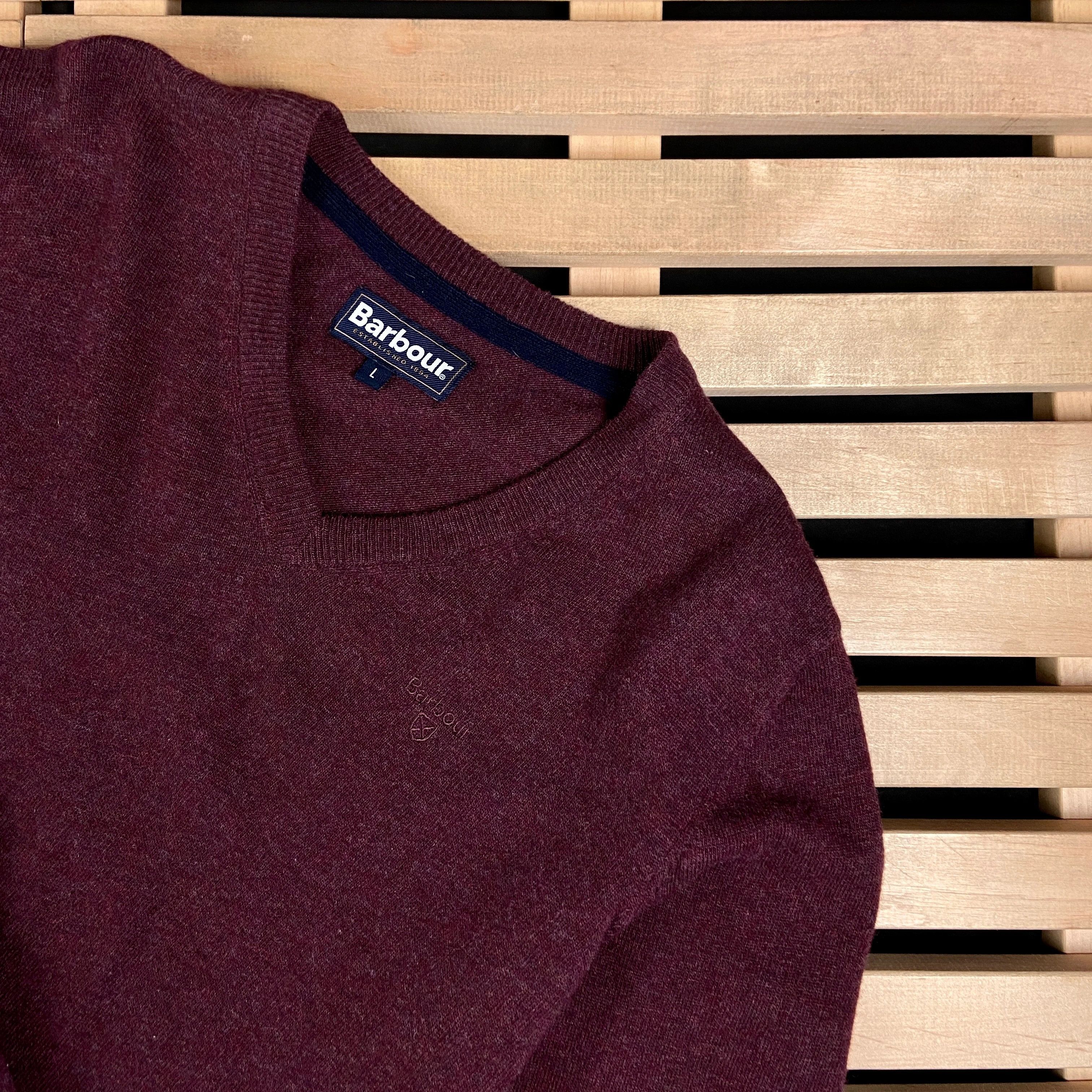 Barbour Mens Sweater Jumper Barbour Size L Wool Size US L / EU 52-54 / 3 - 2 Thumbnail