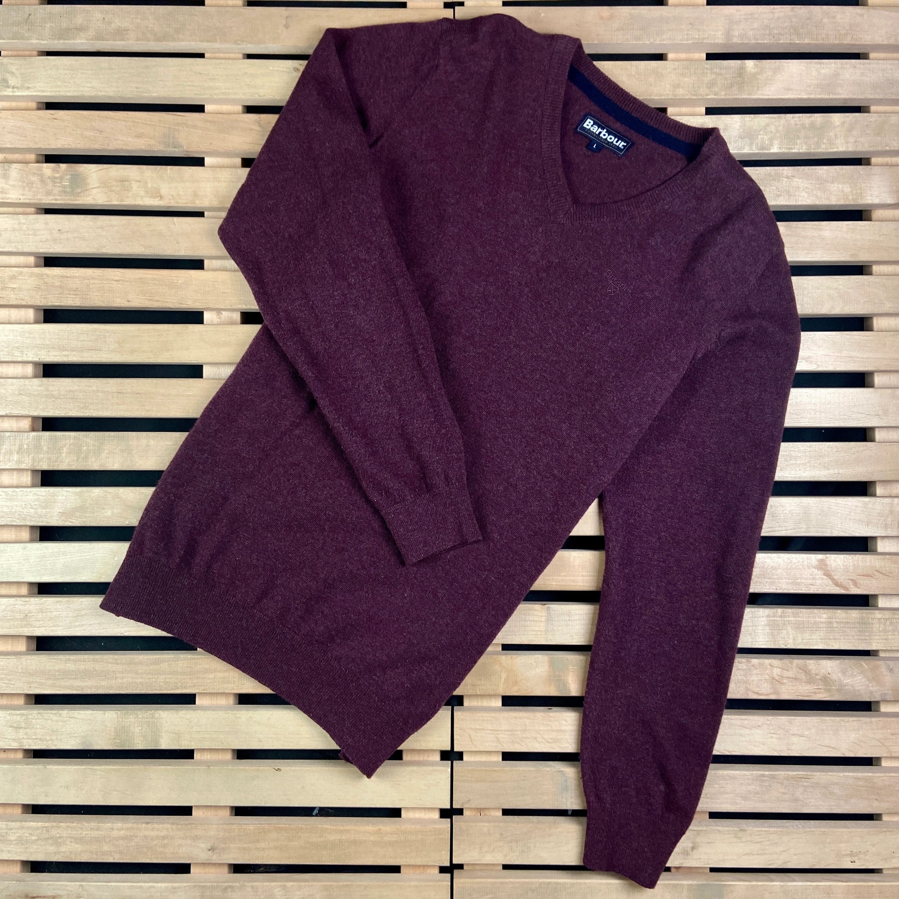 Barbour Mens Sweater Jumper Barbour Size L Wool Size US L / EU 52-54 / 3 - 1 Thumbnail