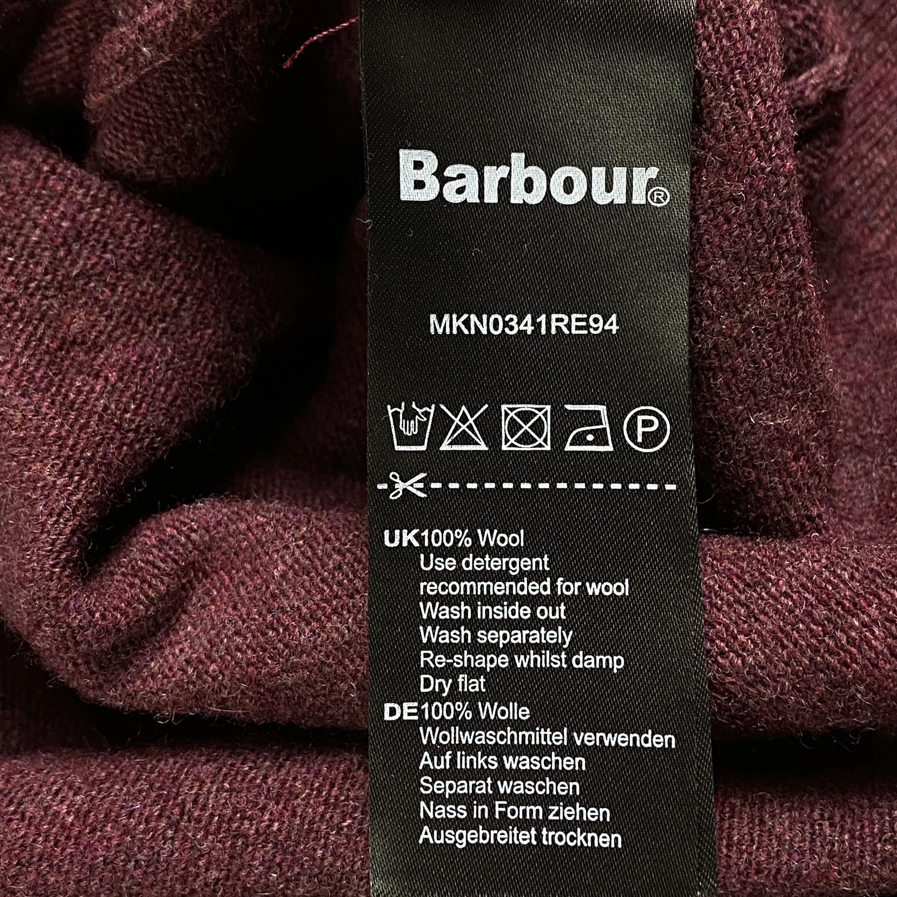 Barbour Mens Sweater Jumper Barbour Size L Wool Size US L / EU 52-54 / 3 - 5 Thumbnail