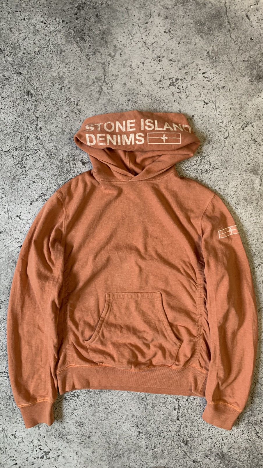 Stone Island Stone island denim vintage big logo hoodie Size US S / EU 44-46 / 1 - 5 Thumbnail