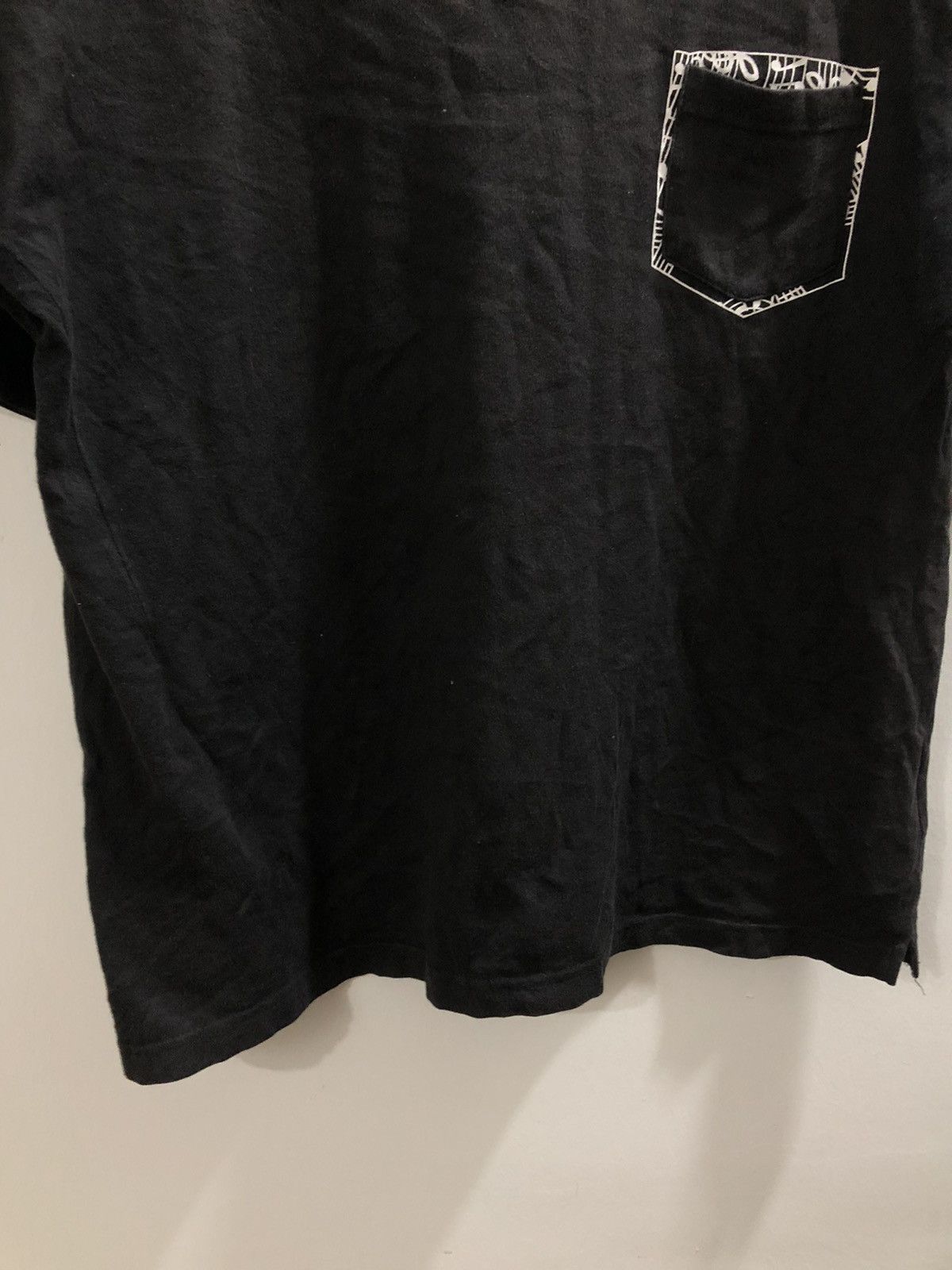 Number (N)ine Musical Notes Single Pocket T-Shirt Size US M / EU 48-50 / 2 - 5 Thumbnail