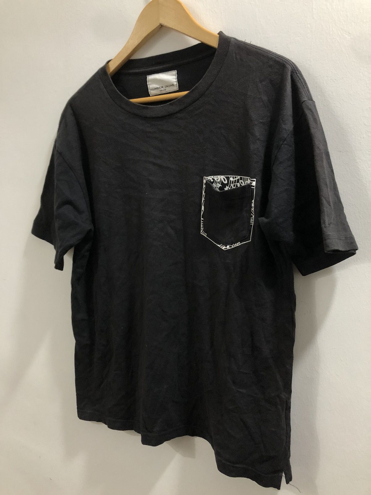 Number (N)ine Musical Notes Single Pocket T-Shirt Size US M / EU 48-50 / 2 - 4 Thumbnail