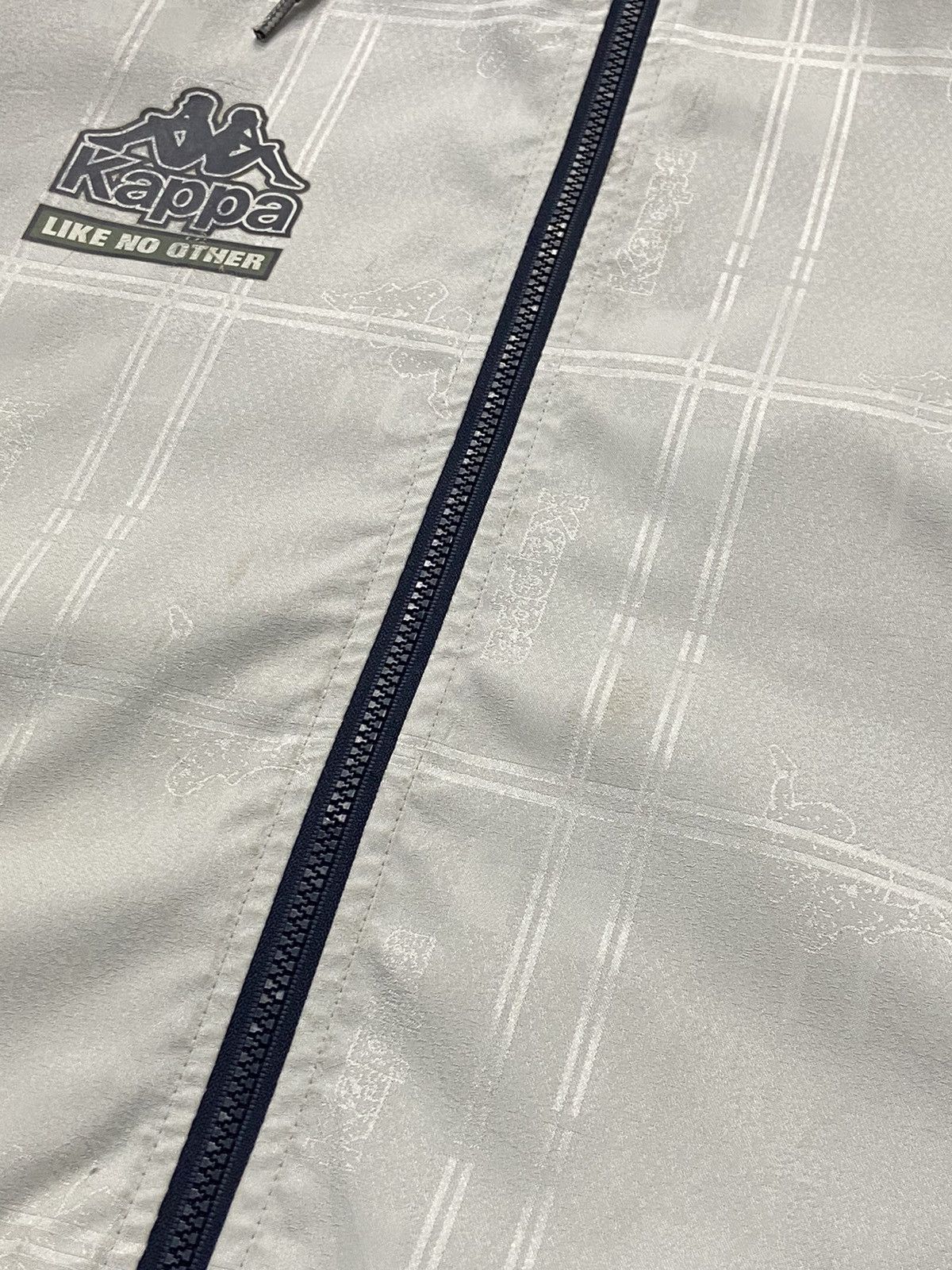 Kappa × Vintage Vintage 90s Kappa Windbreaker Sports Rain Jacket Size US L / EU 52-54 / 3 - 6 Thumbnail