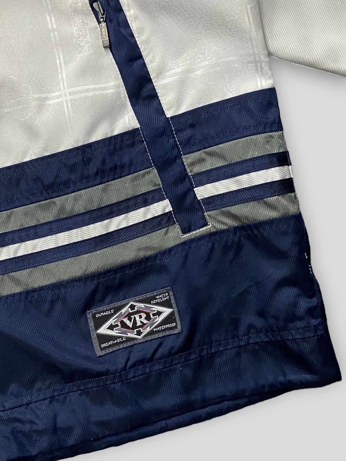Kappa × Vintage Vintage 90s Kappa Windbreaker Sports Rain Jacket Size US L / EU 52-54 / 3 - 7 Thumbnail