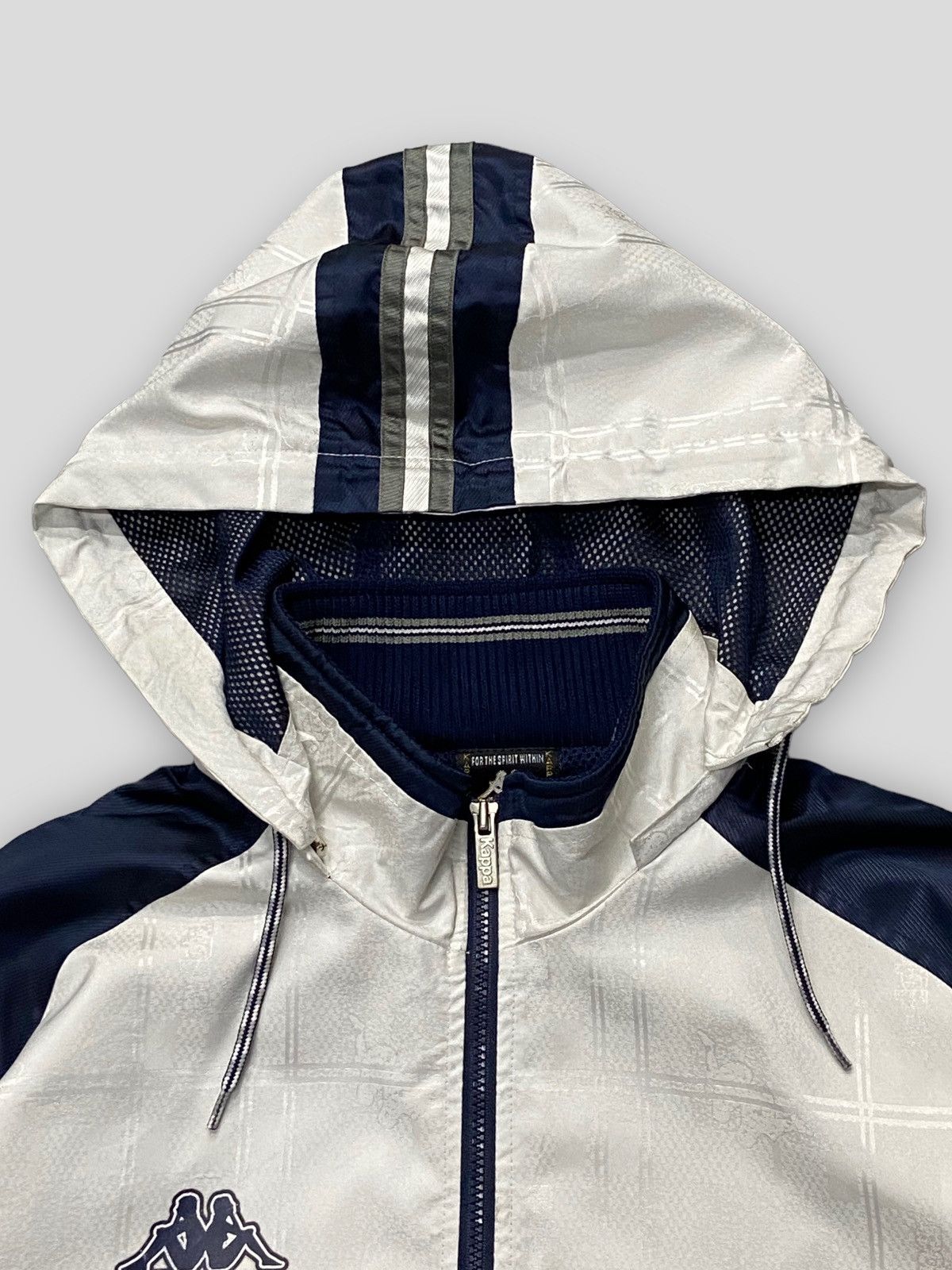 Kappa × Vintage Vintage 90s Kappa Windbreaker Sports Rain Jacket Size US L / EU 52-54 / 3 - 11 Thumbnail