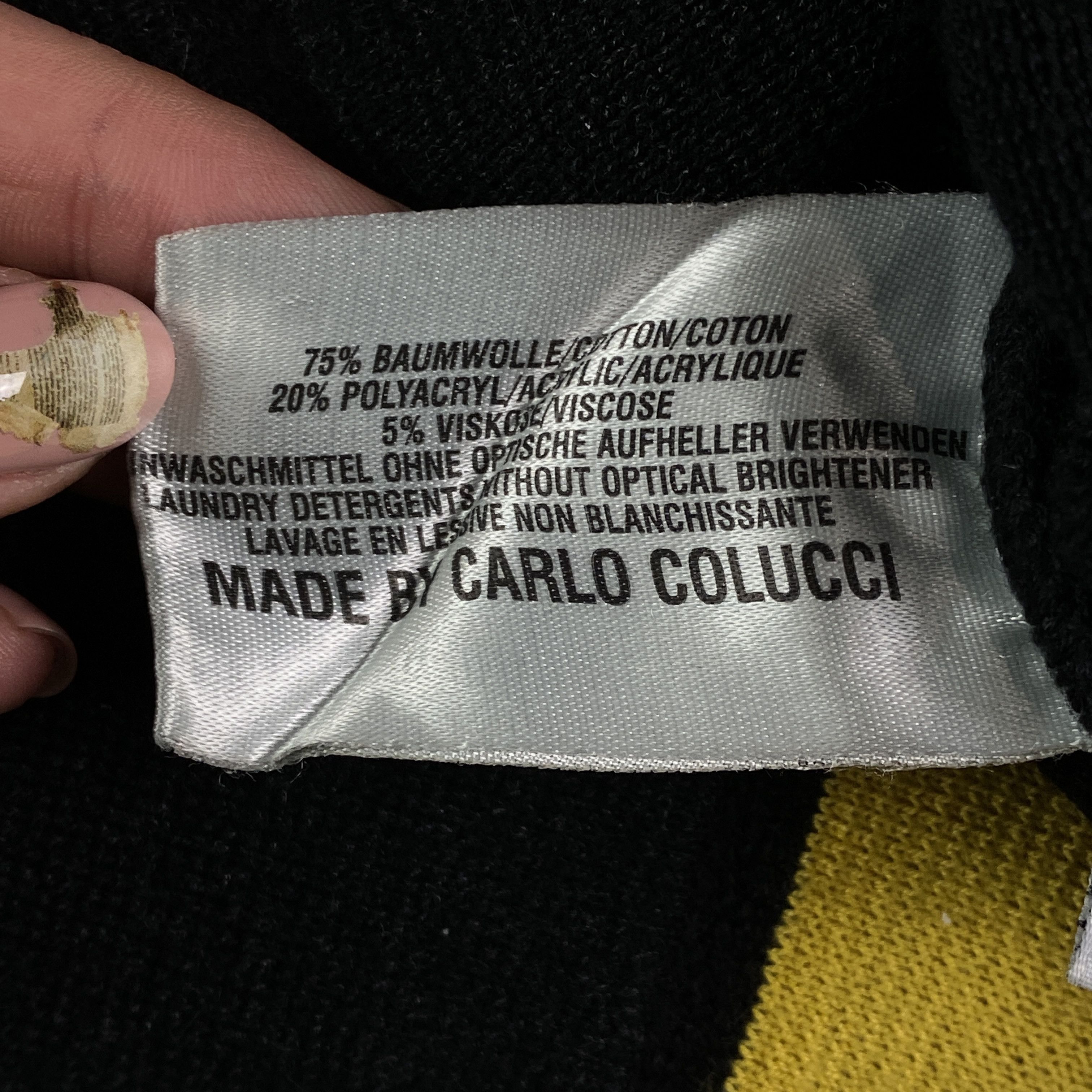 Carlo Colucci Mens Sweater Carlo Colucci Vintage Size 52 Size US L / EU 52-54 / 3 - 6 Thumbnail