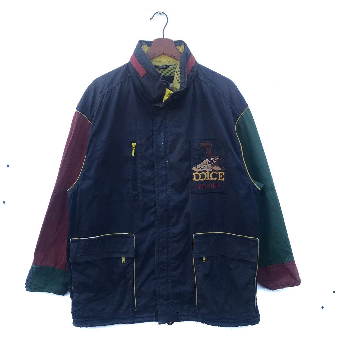 Japanese Brand Vintage Dolce Biglogo Embroidery Zipper Jacket Size US L / EU 52-54 / 3 - 1 Thumbnail