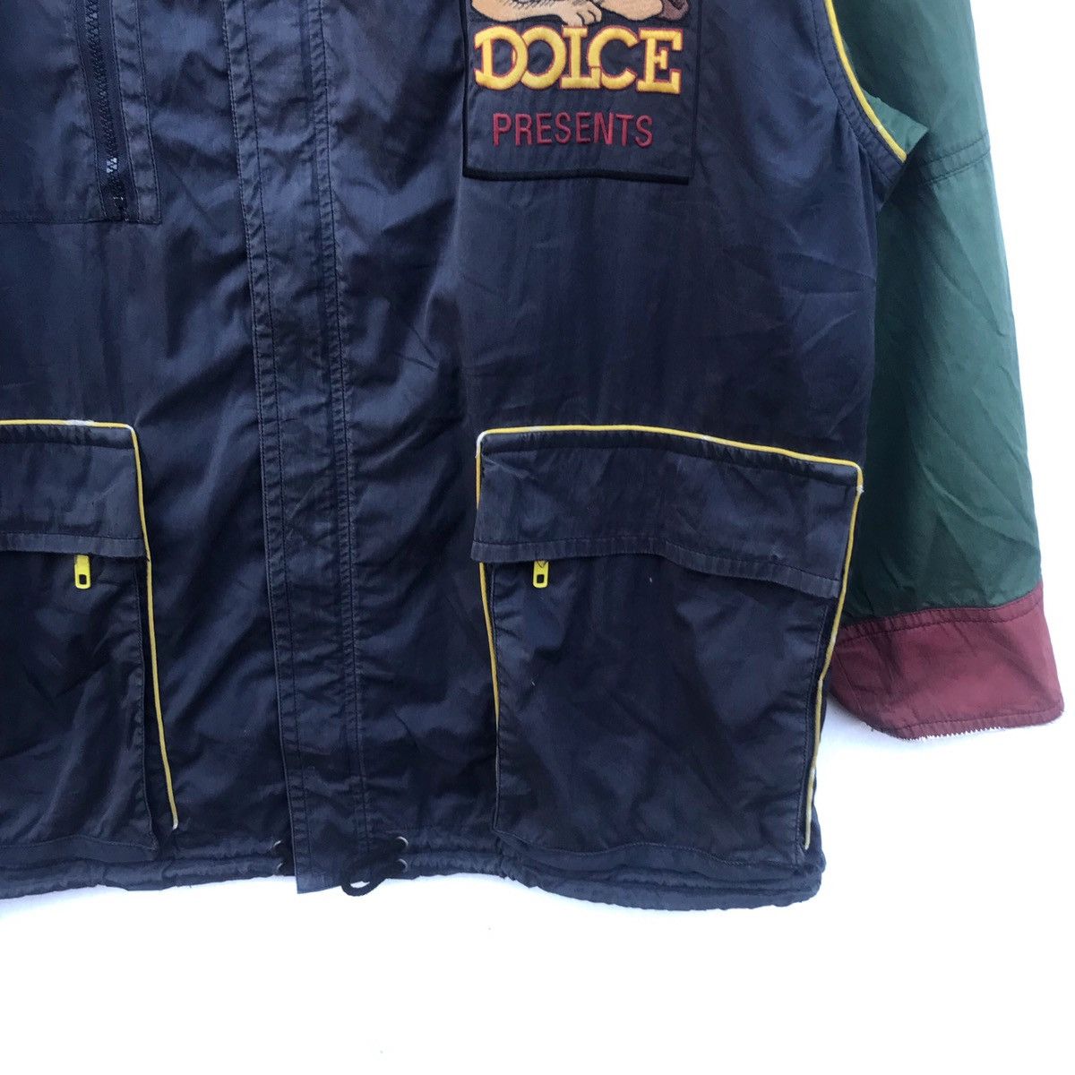 Japanese Brand Vintage Dolce Biglogo Embroidery Zipper Jacket Size US L / EU 52-54 / 3 - 4 Thumbnail